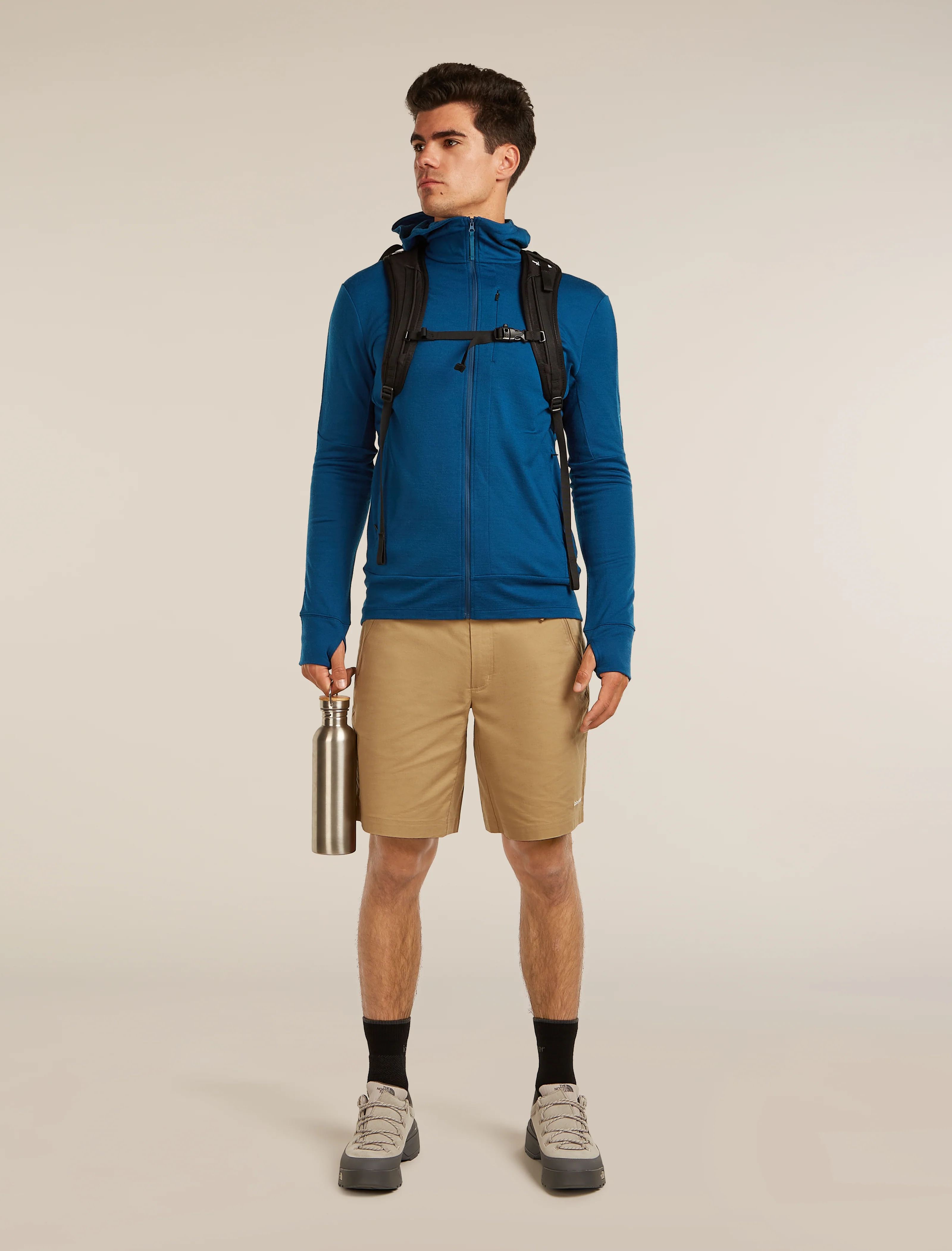 Men's Merino 260 Quantum Long Sleeve Zip Hoodie - Image 4