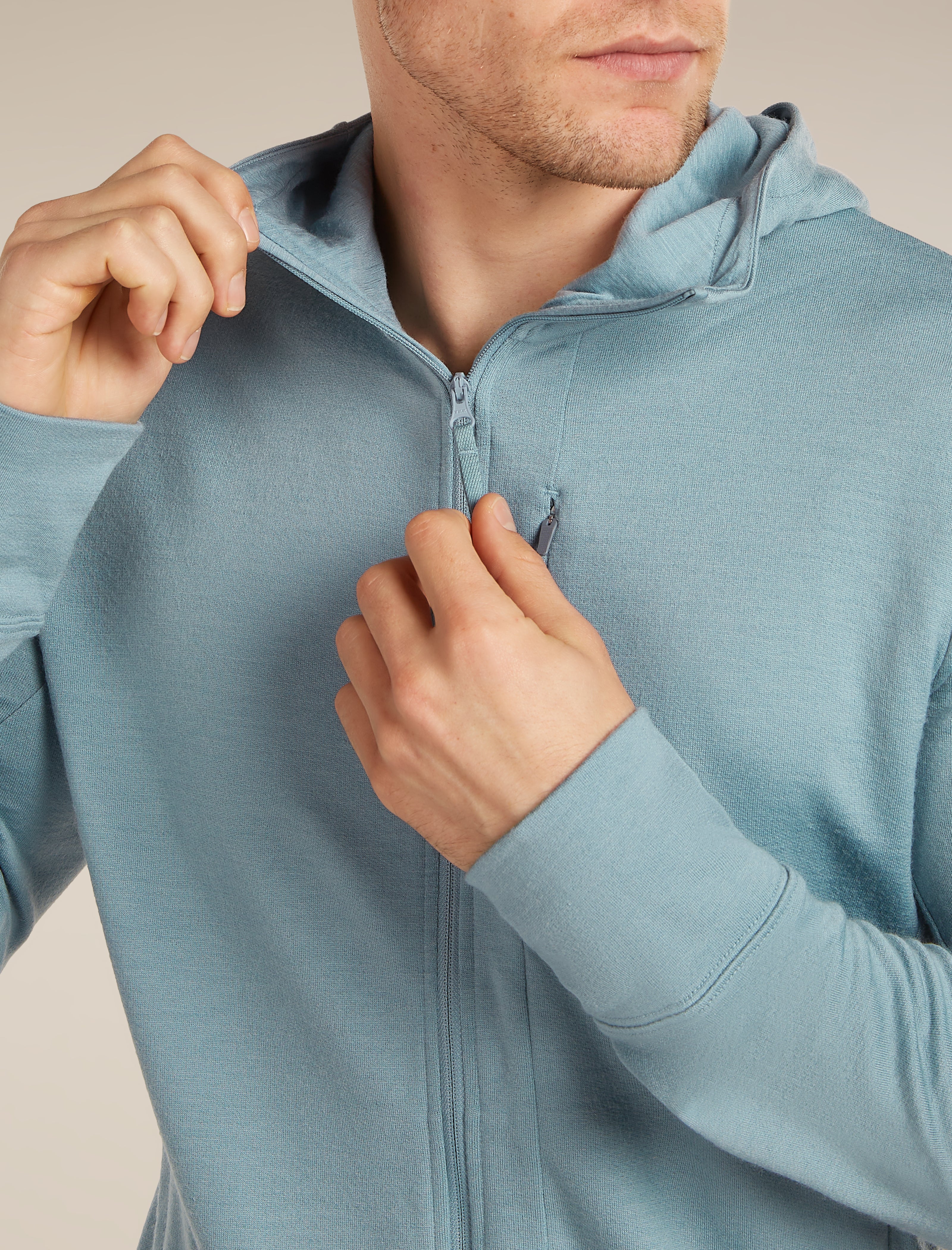 Men's Merino 260 Quantum Long Sleeve Zip Hoodie - Image 6
