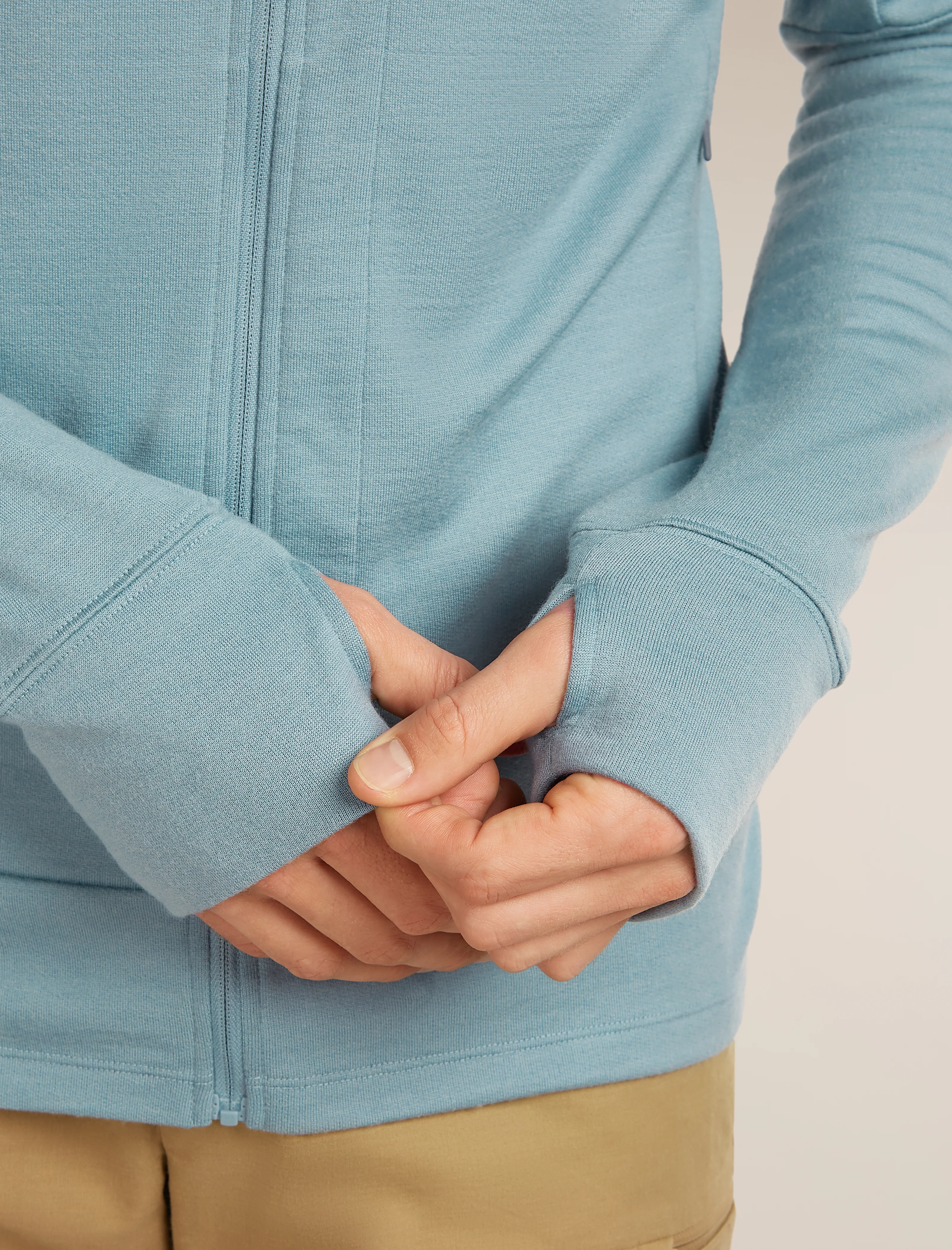 Men's Merino 260 Quantum Long Sleeve Zip Hoodie - Image 8