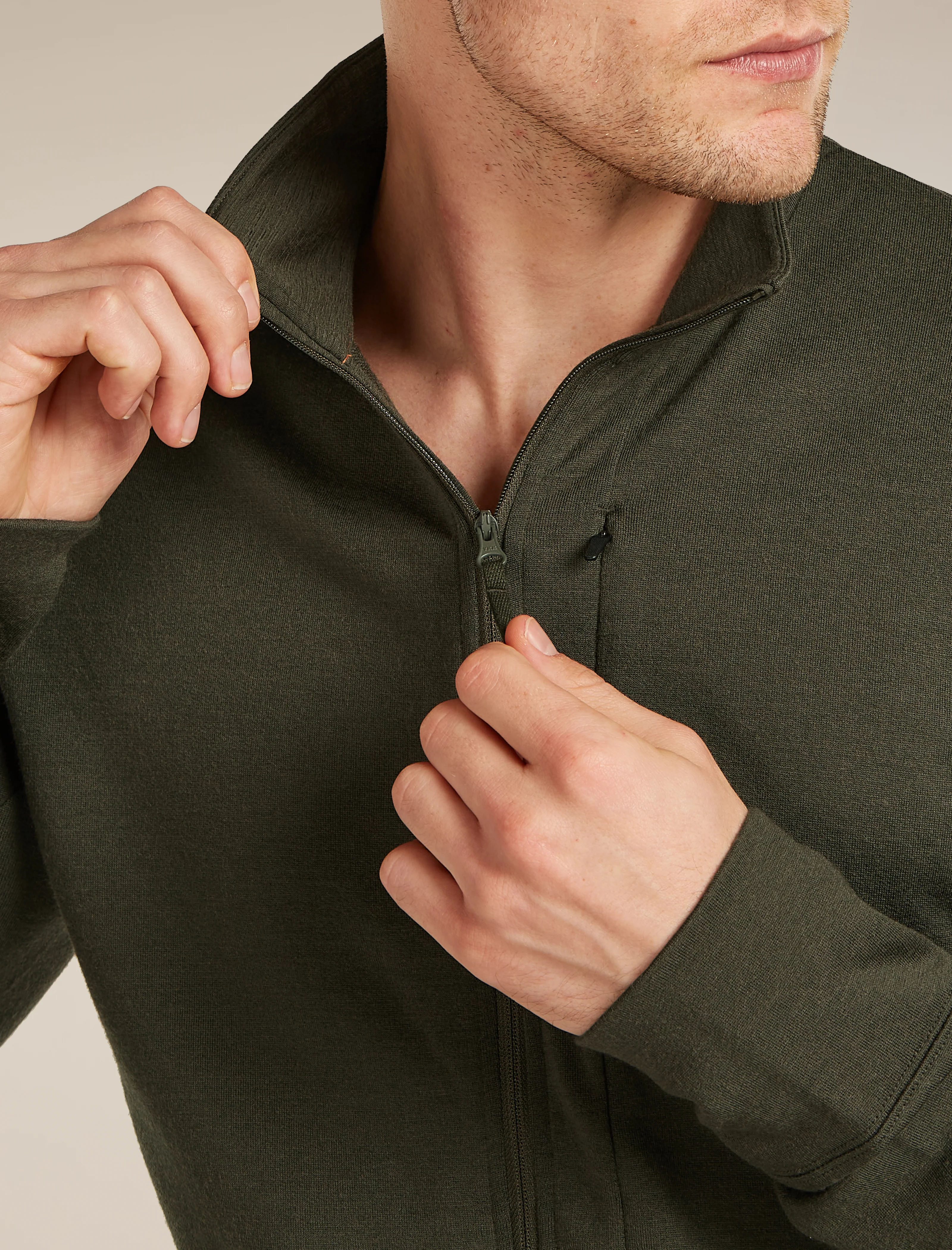 Men's Merino 260 Quantum Long Sleeve Zip - Image 6