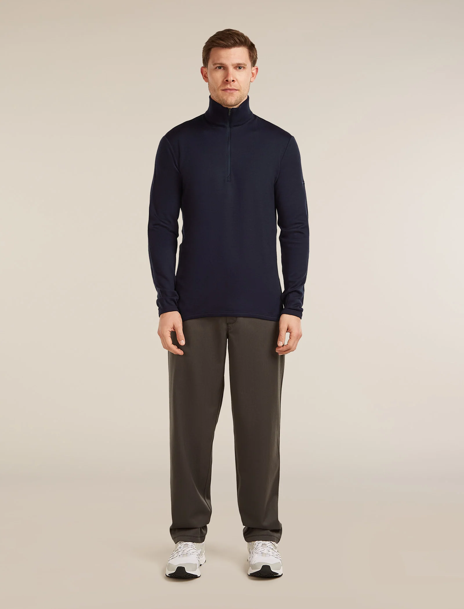 Men's Merino 300 Original Long Sleeve Half Zip Top - Image 3
