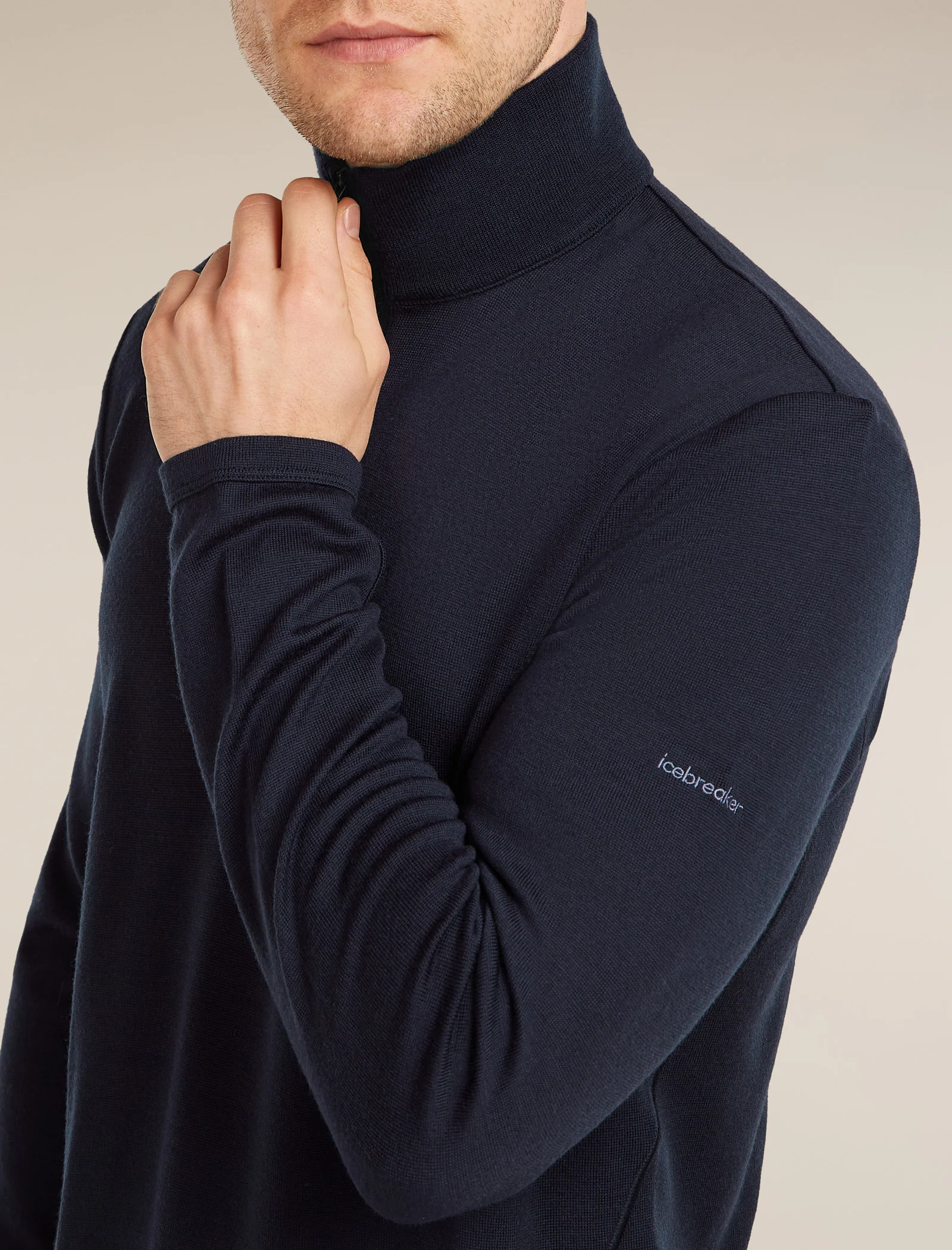Men's Merino 300 Original Long Sleeve Half Zip Top - Image 5