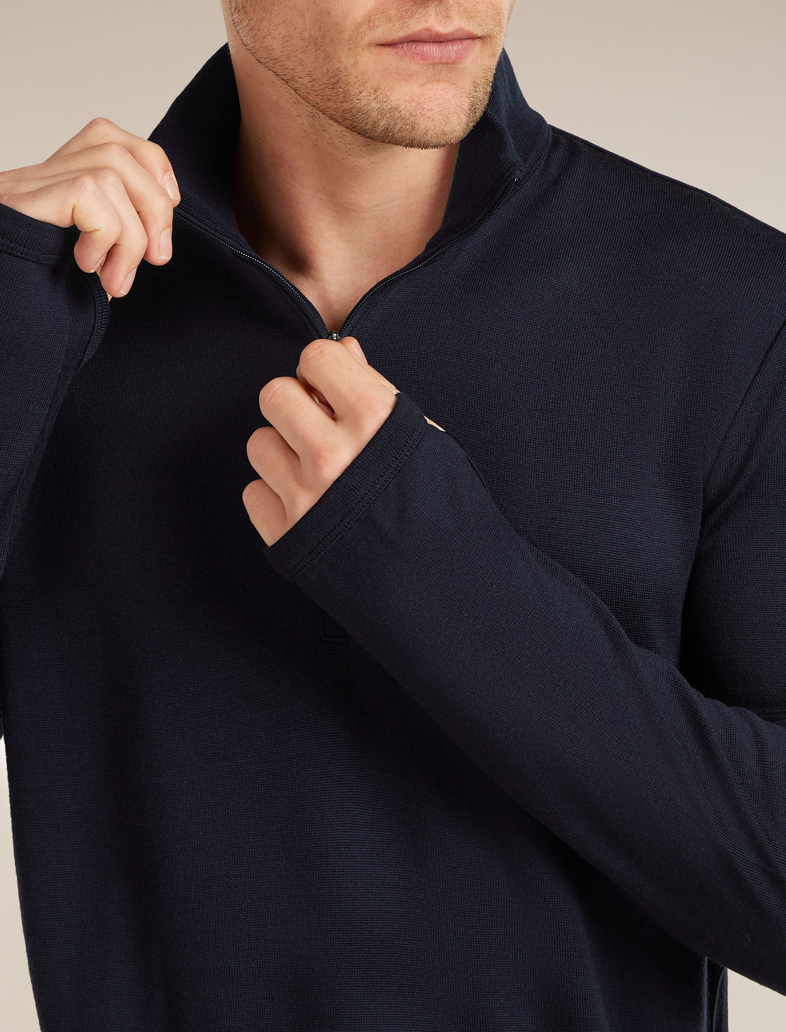 Men's Merino 300 Original Long Sleeve Half Zip Top - Image 6