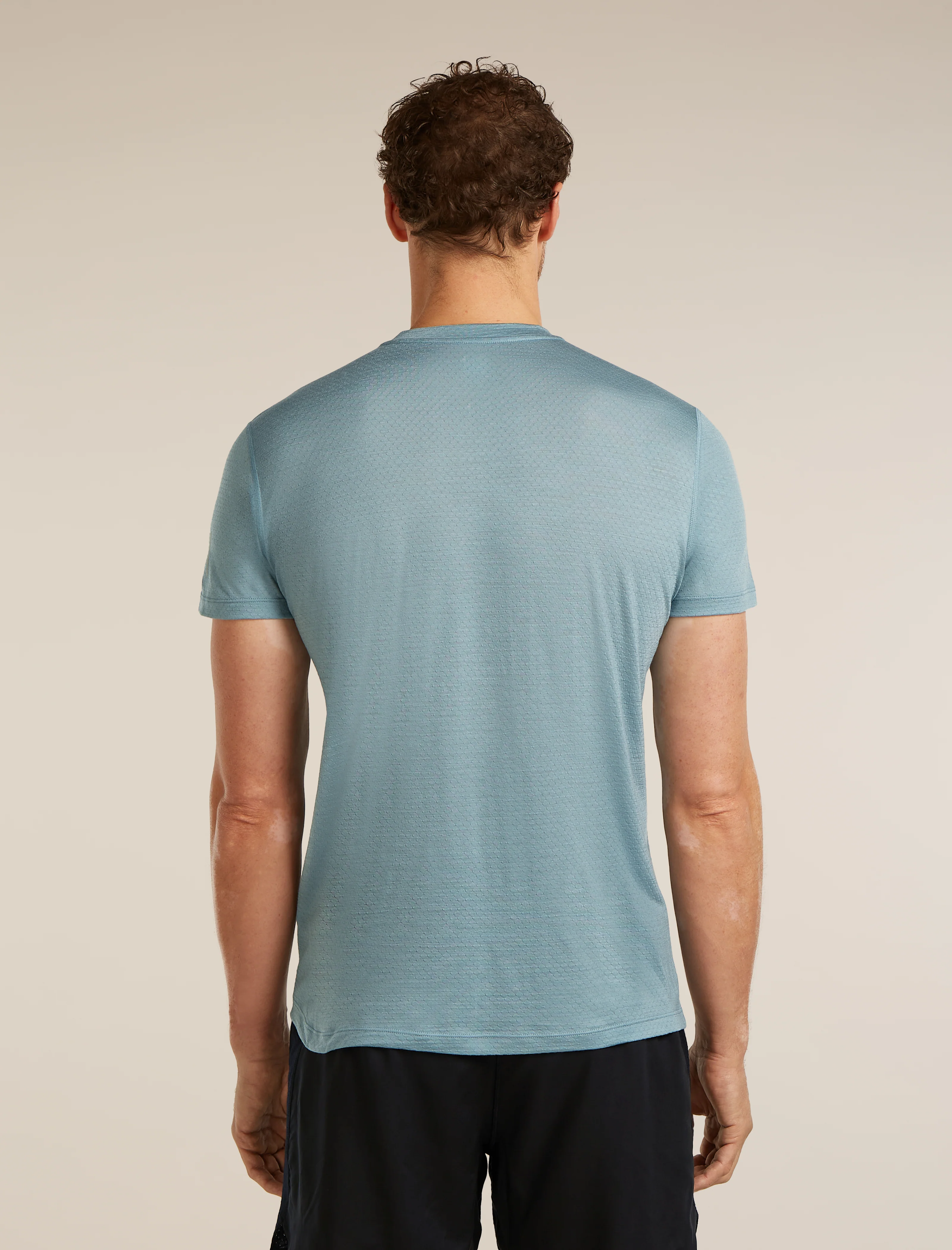 Men's Merino Blend 125 Cool-Lite™ Speed Short Sleeve Quarter Zip - Image 2