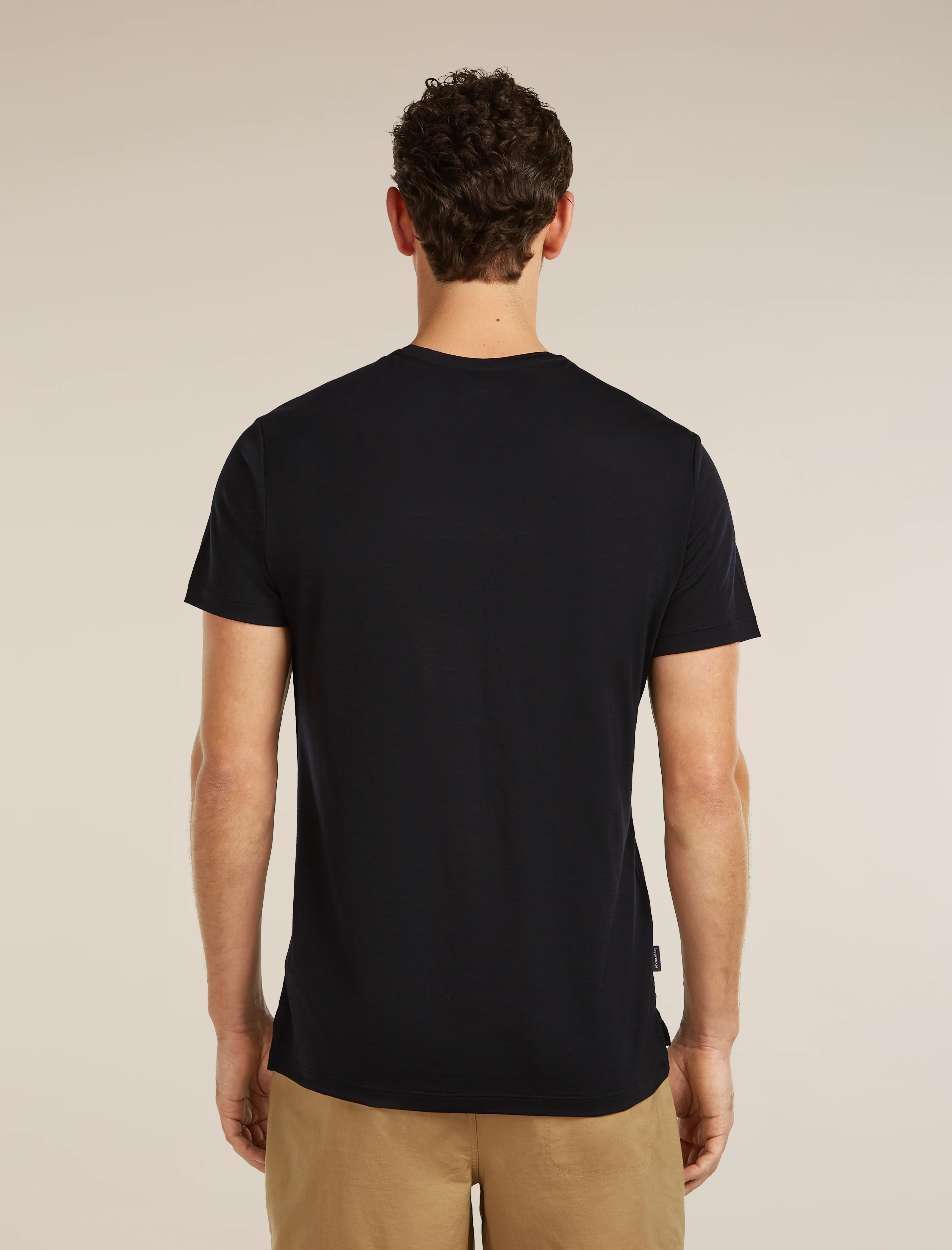 Men's Merino Blend 125 Cool-Lite™ Sphere Short Sleeve Tee Across the Peaks - Image 2