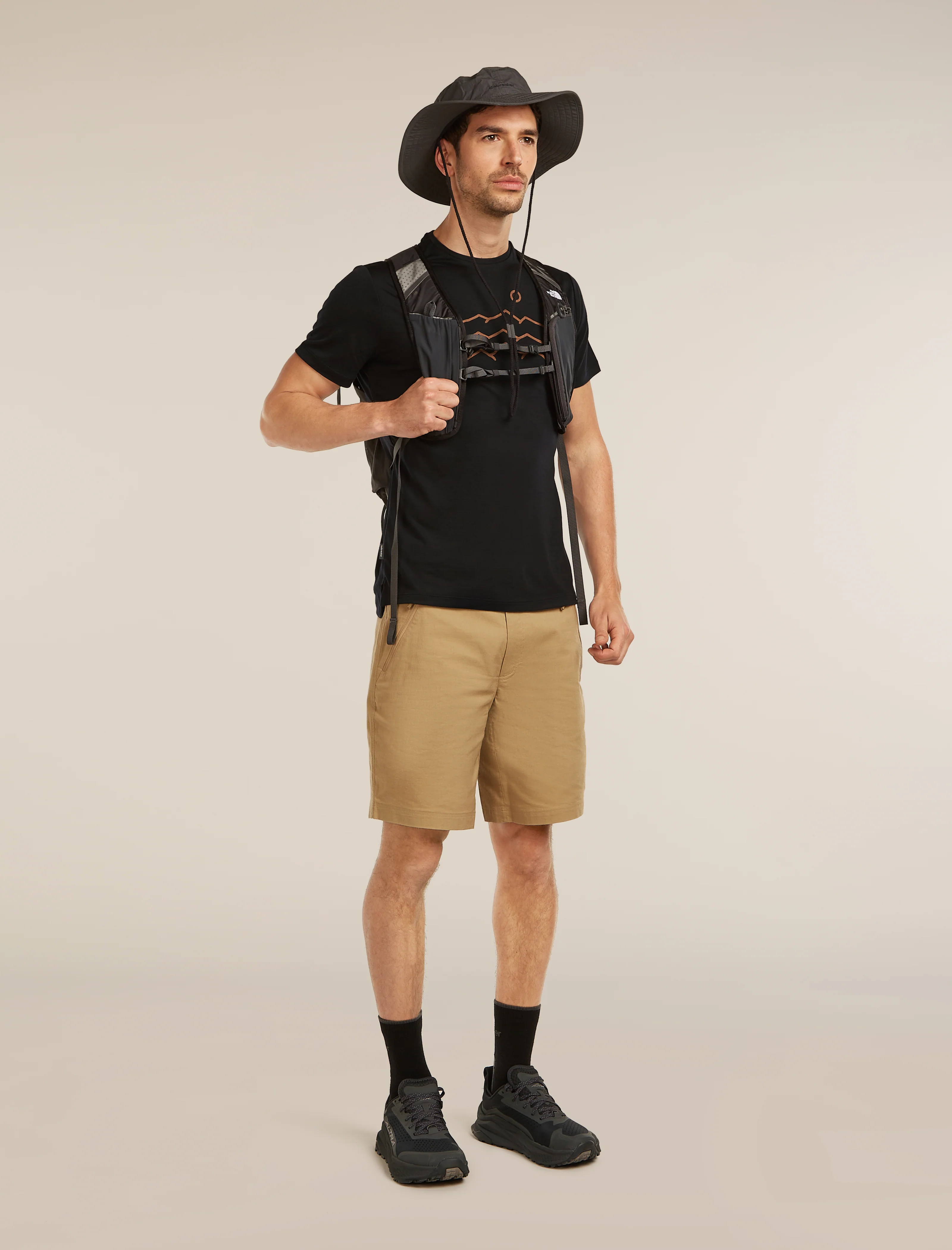 Men's Merino Blend 125 Cool-Lite™ Sphere Short Sleeve Tee Across the Peaks - Image 4