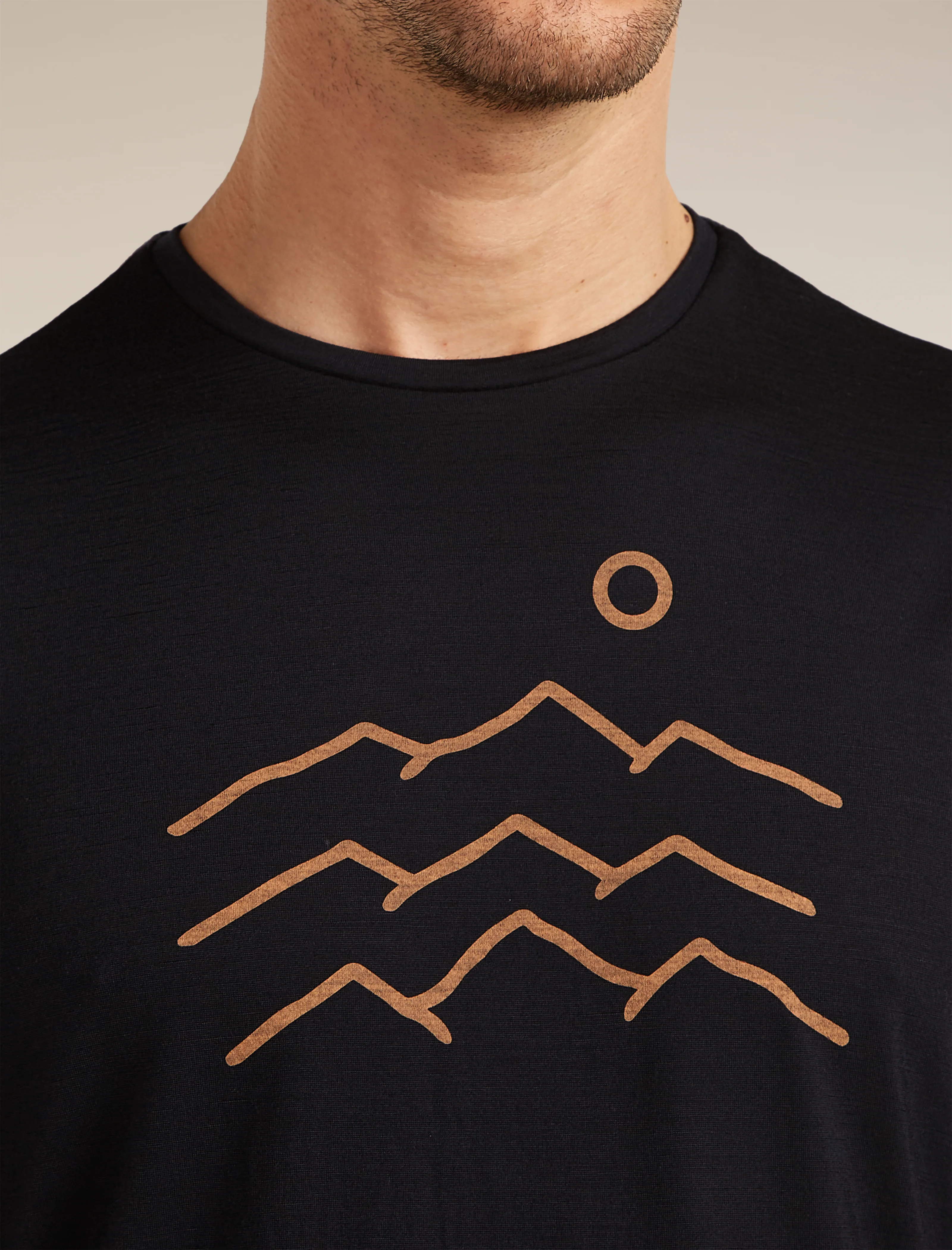 Men's Merino Blend 125 Cool-Lite™ Sphere Short Sleeve Tee Across the Peaks - Image 6