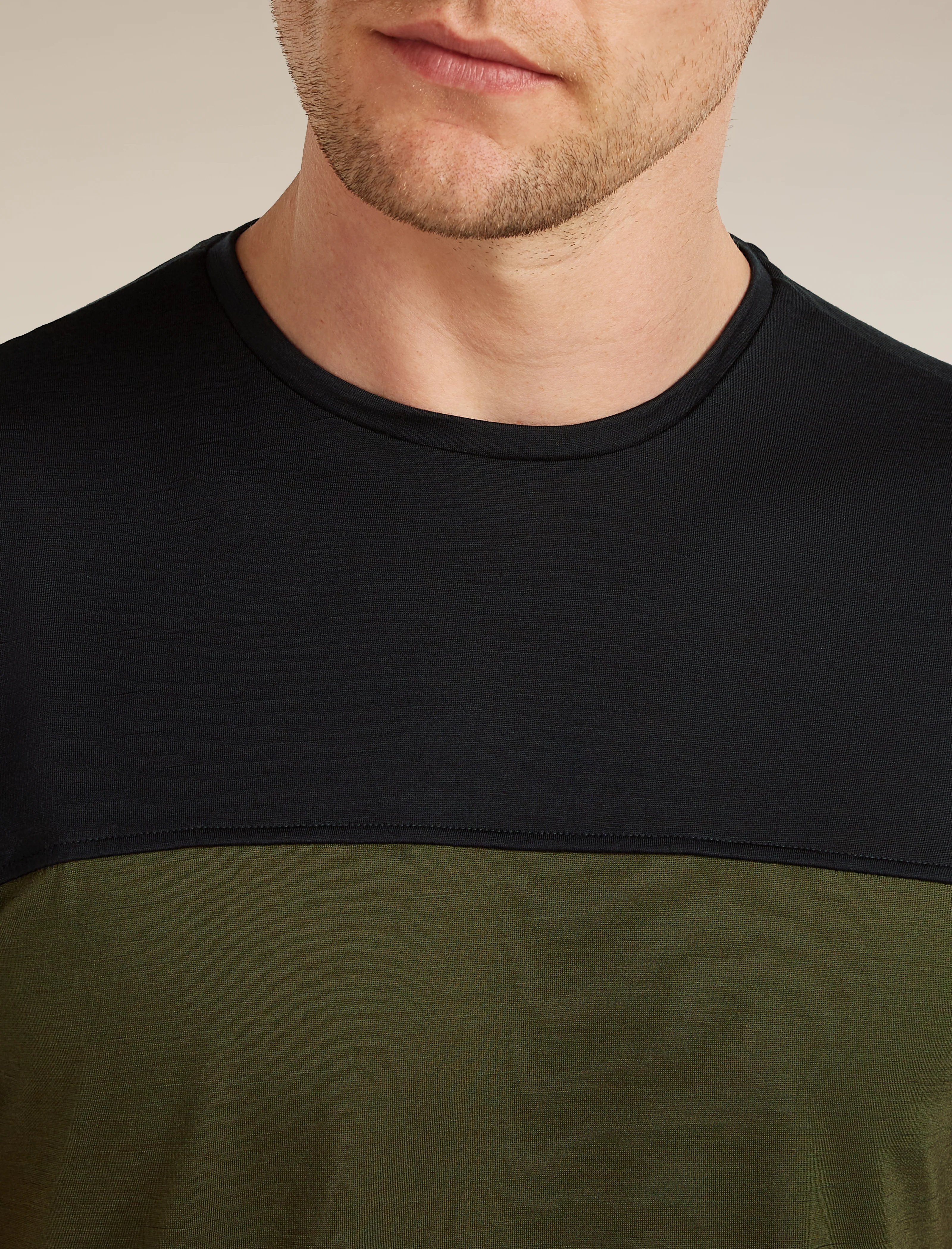 Men's Merino Blend 125 Cool-Lite™ Sphere Short Sleeve Tee Colour Block - Image 6