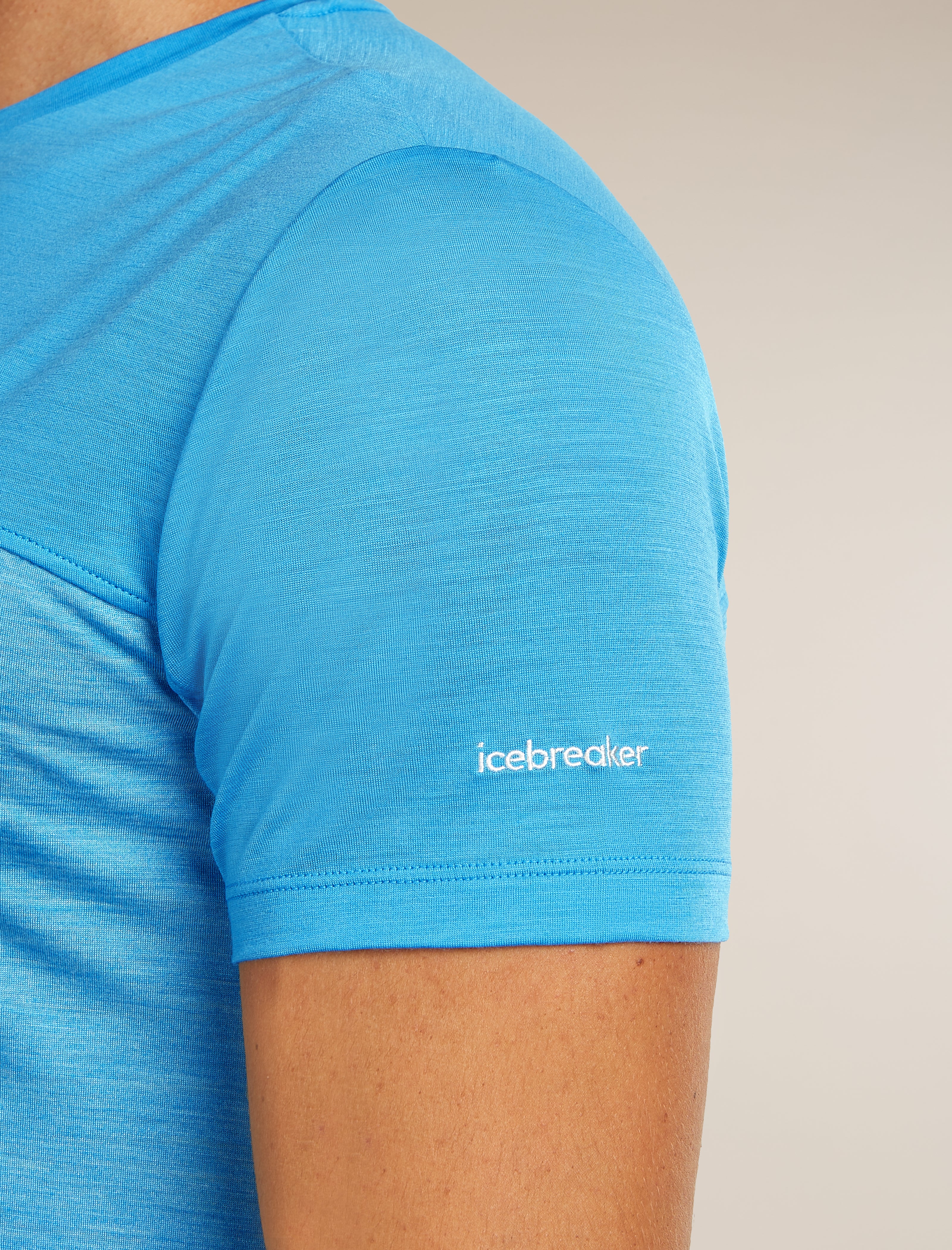 Men's Merino Blend 125 Cool-Lite™ Sphere Short Sleeve Tee Colour Block - Image 5