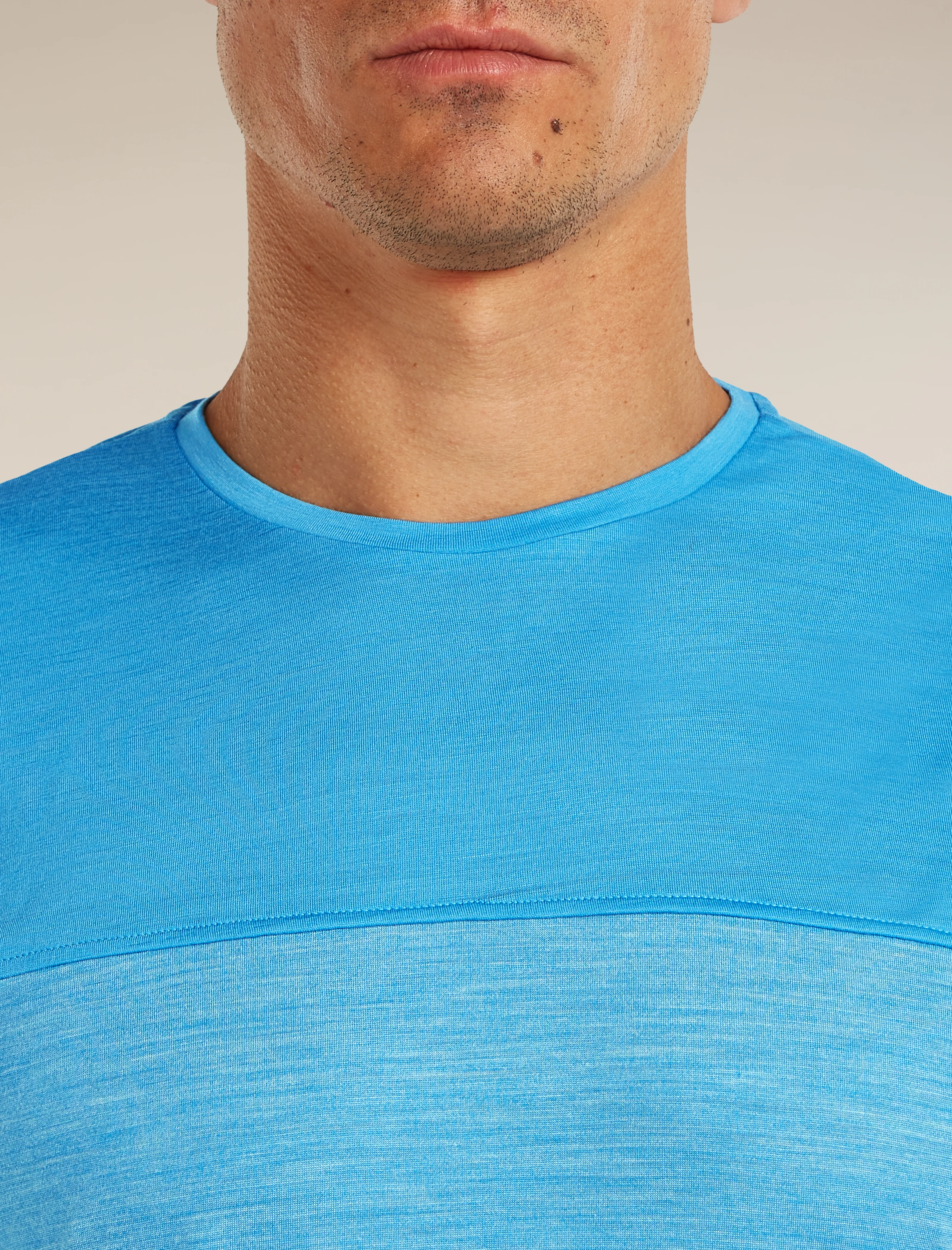 Men's Merino Blend 125 Cool-Lite™ Sphere Short Sleeve Tee Colour Block - Image 6