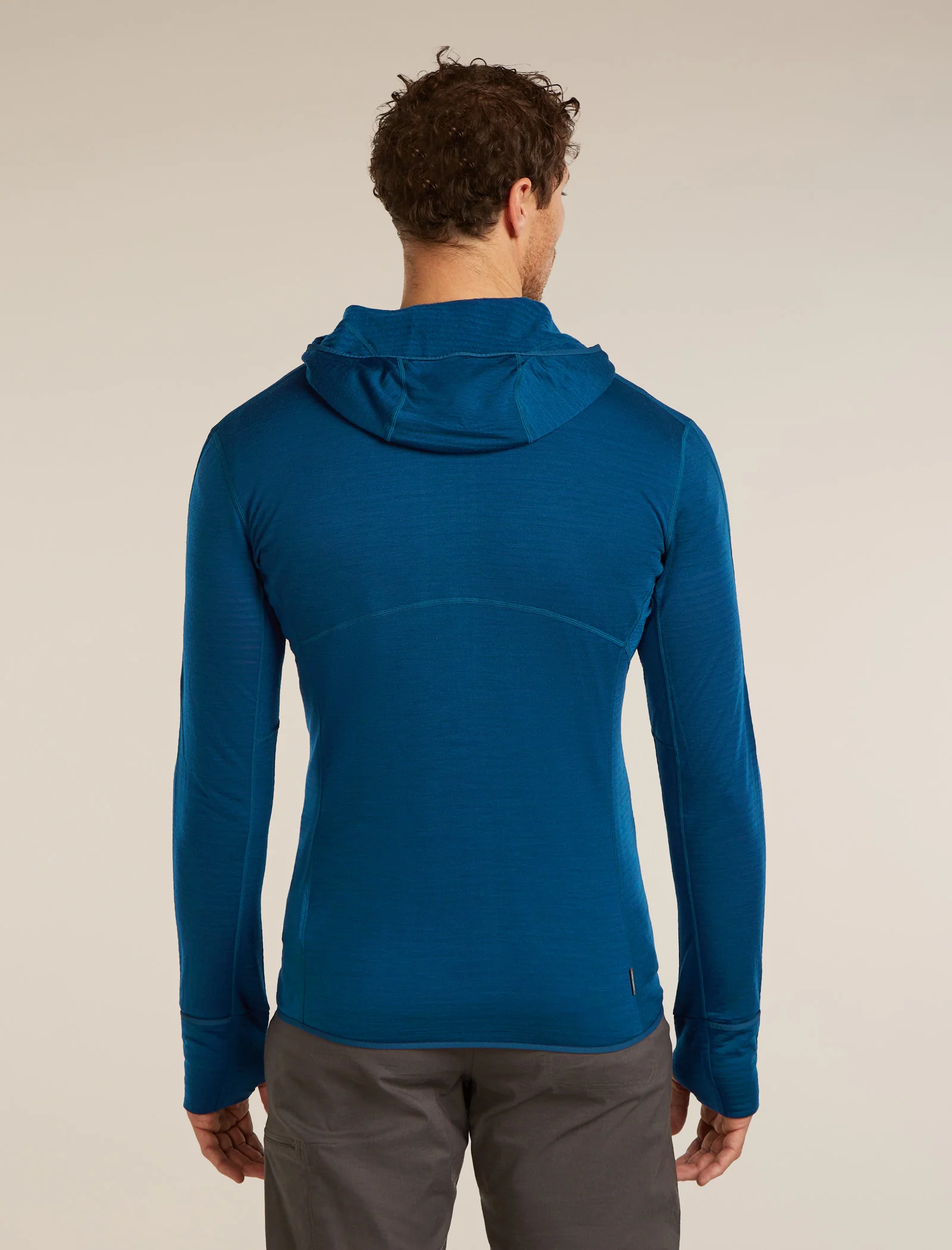 Men's Merino Blend 200 RealFleece™ Descender Long Sleeve Zip Hoodie - Image 2