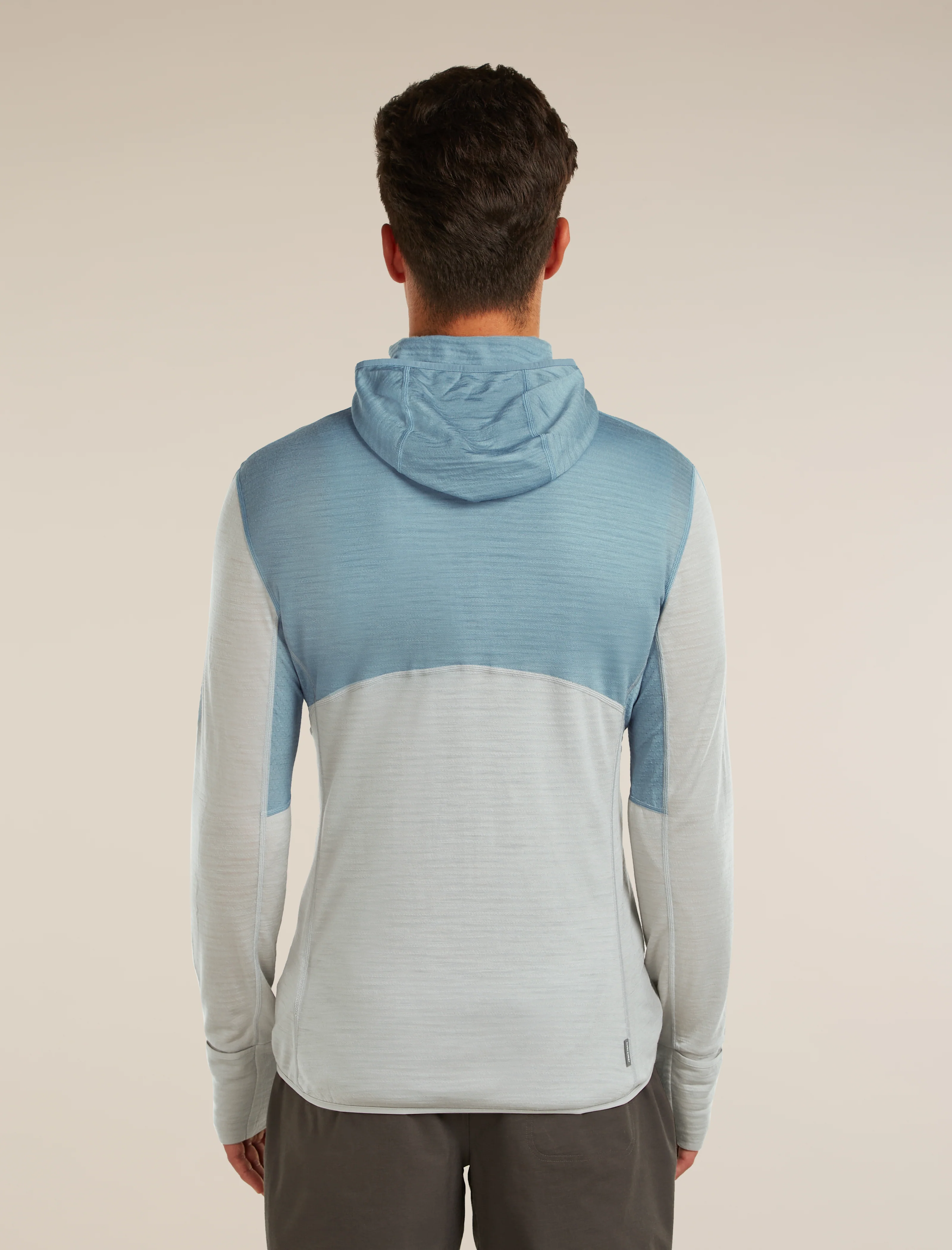 Men's Merino Blend 200 RealFleece™ Descender Long Sleeve Zip Hoodie - Image 11