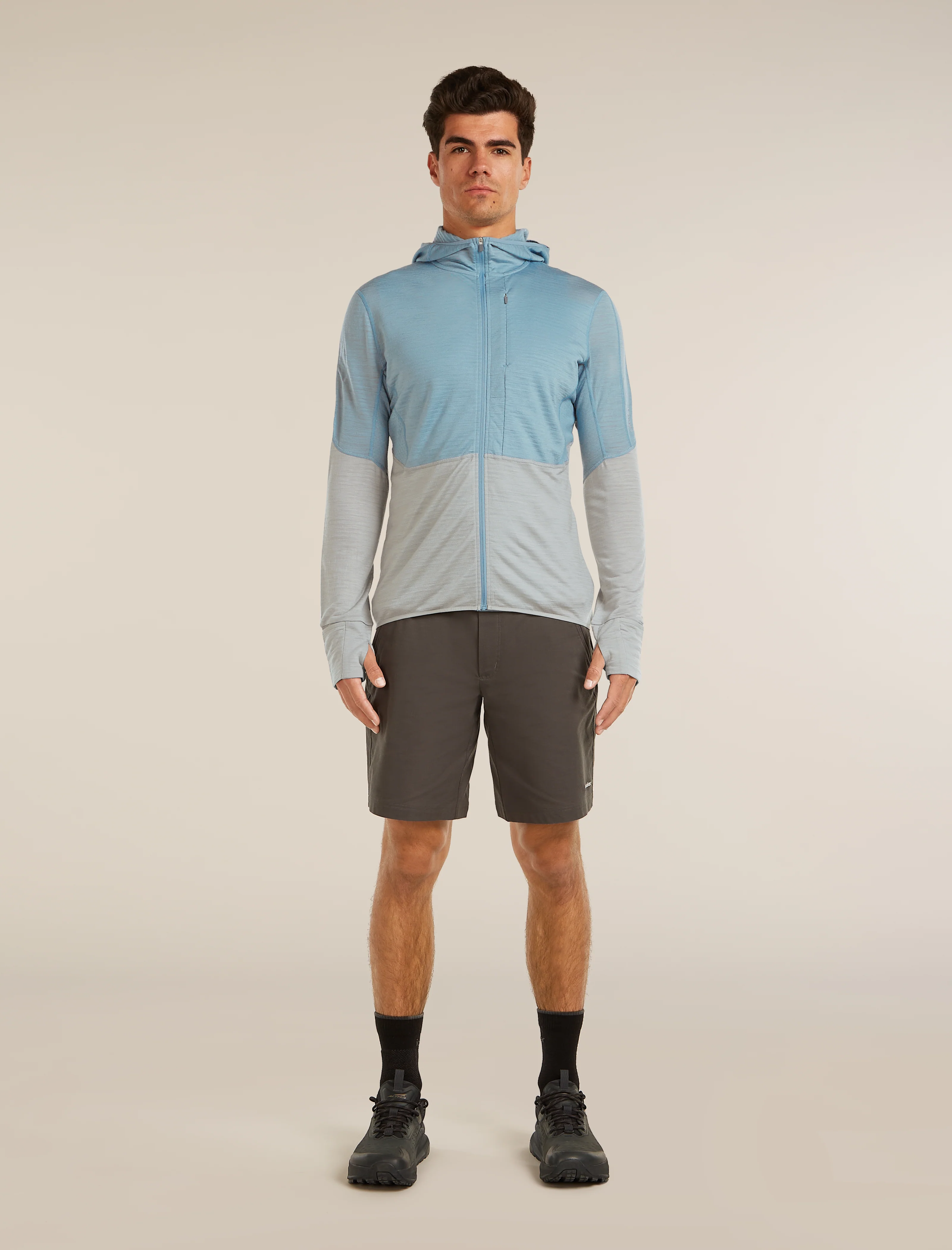 Men's Merino Blend 200 RealFleece™ Descender Long Sleeve Zip Hoodie - Image 18