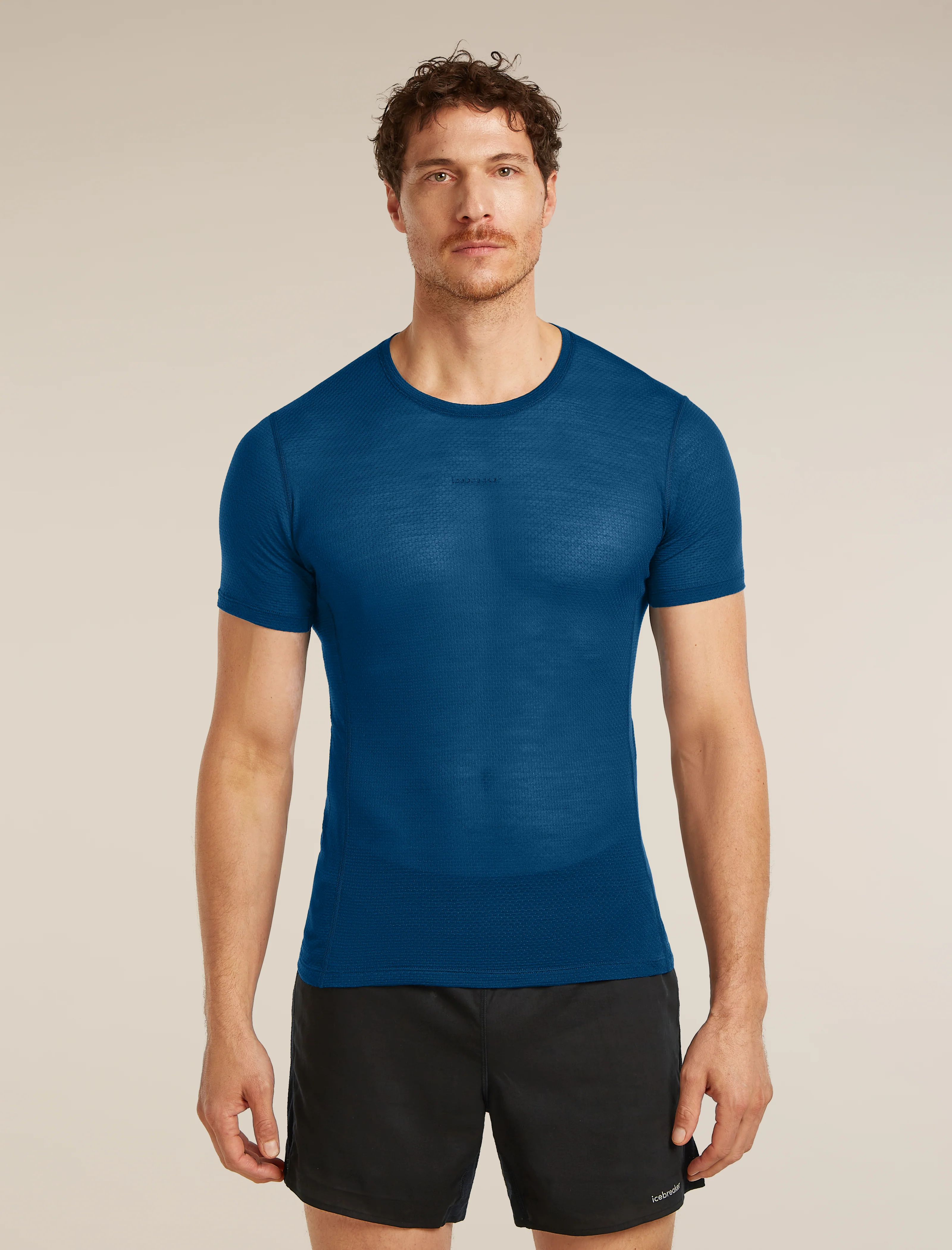 Men's Merino Blend 75 Cool-Lite™ Featherlight™ Short Sleeve Crewe