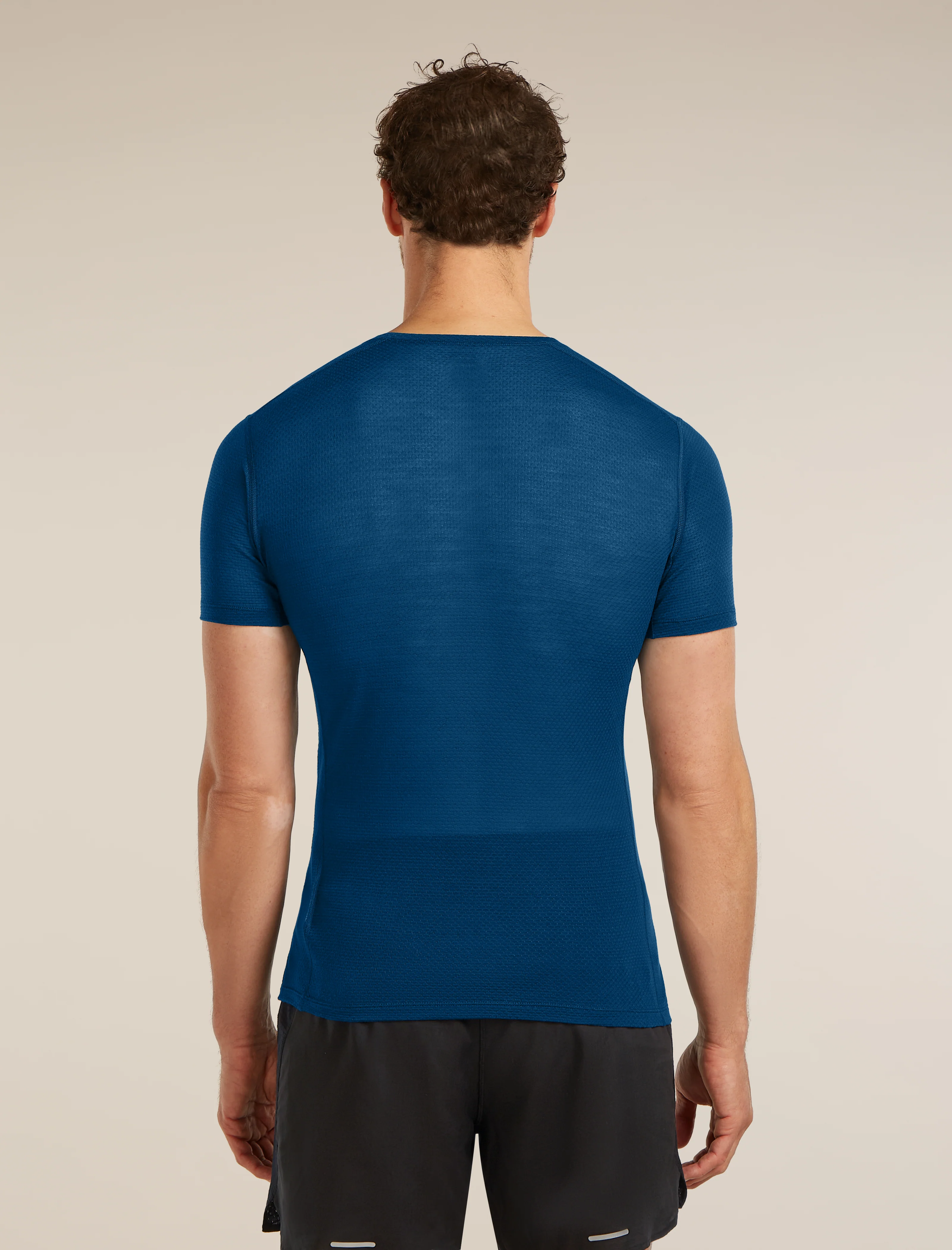 Men's Merino Blend 75 Cool-Lite™ Featherlight™ Short Sleeve Crewe - Image 2