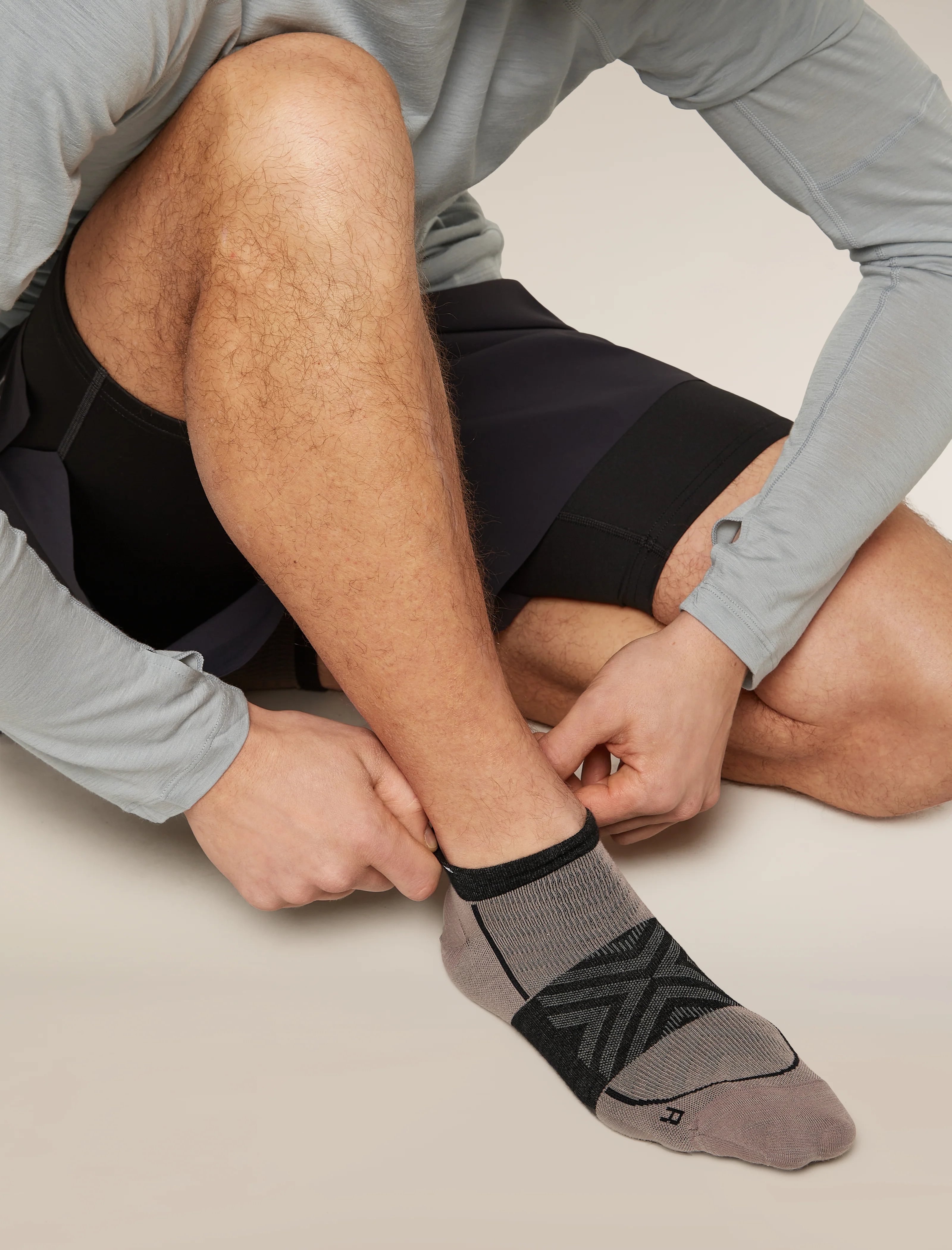 Men's Merino Blend Run+ Ultralight Micro Socks - Image 5