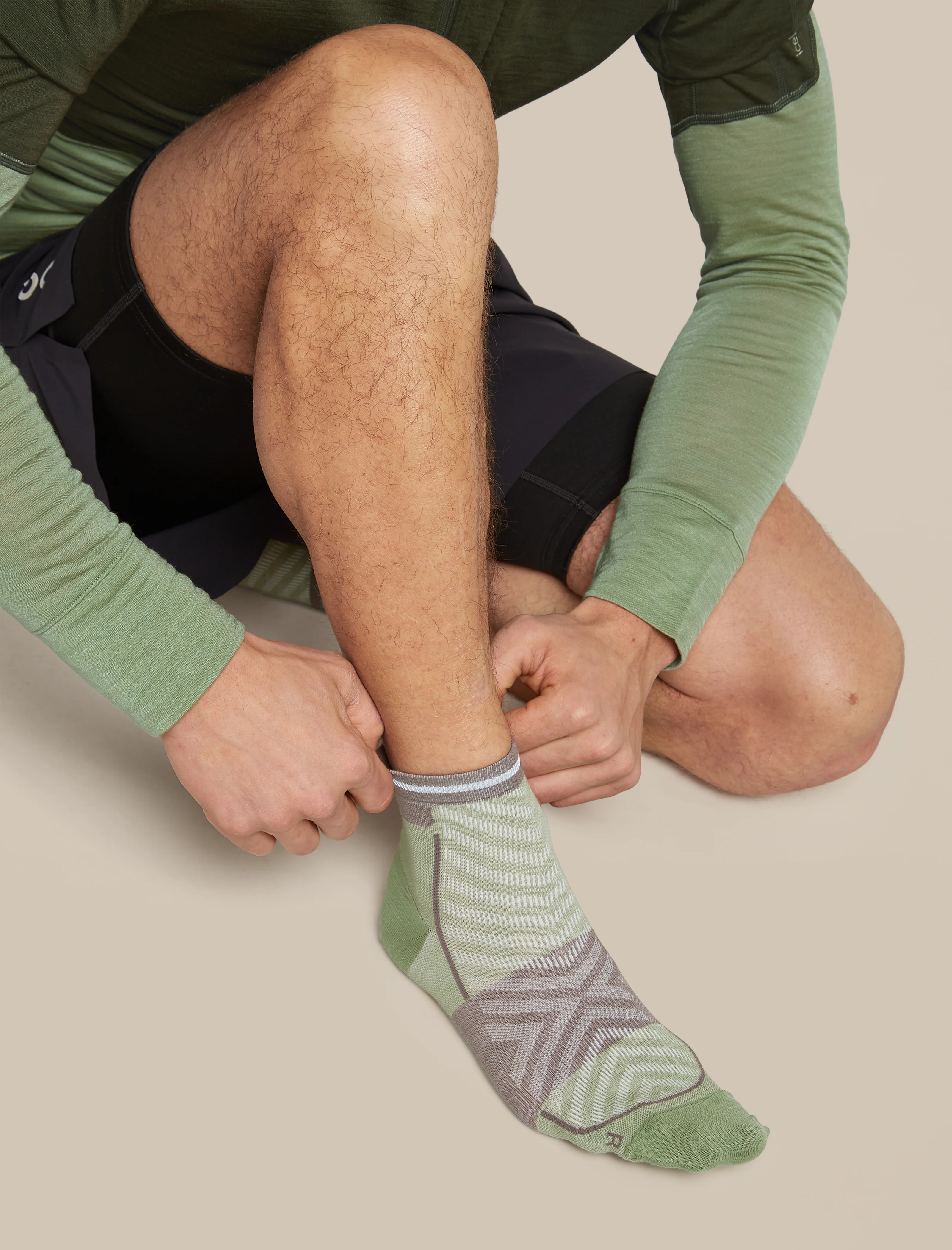 Men's Merino Blend Run+ Ultralight Mini Socks - Image 5