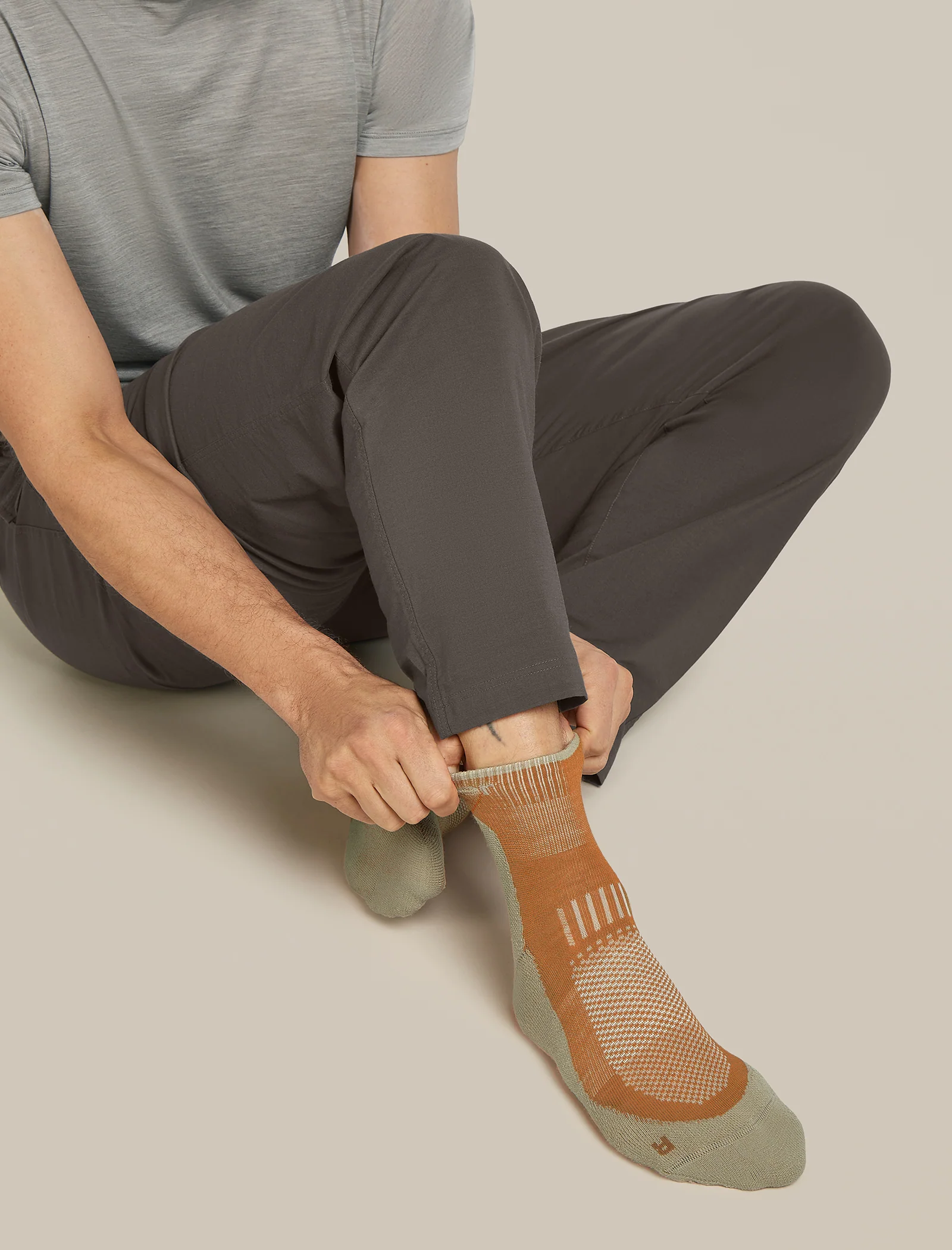 Men's Merino Hike+ Light Mini Socks - Image 2