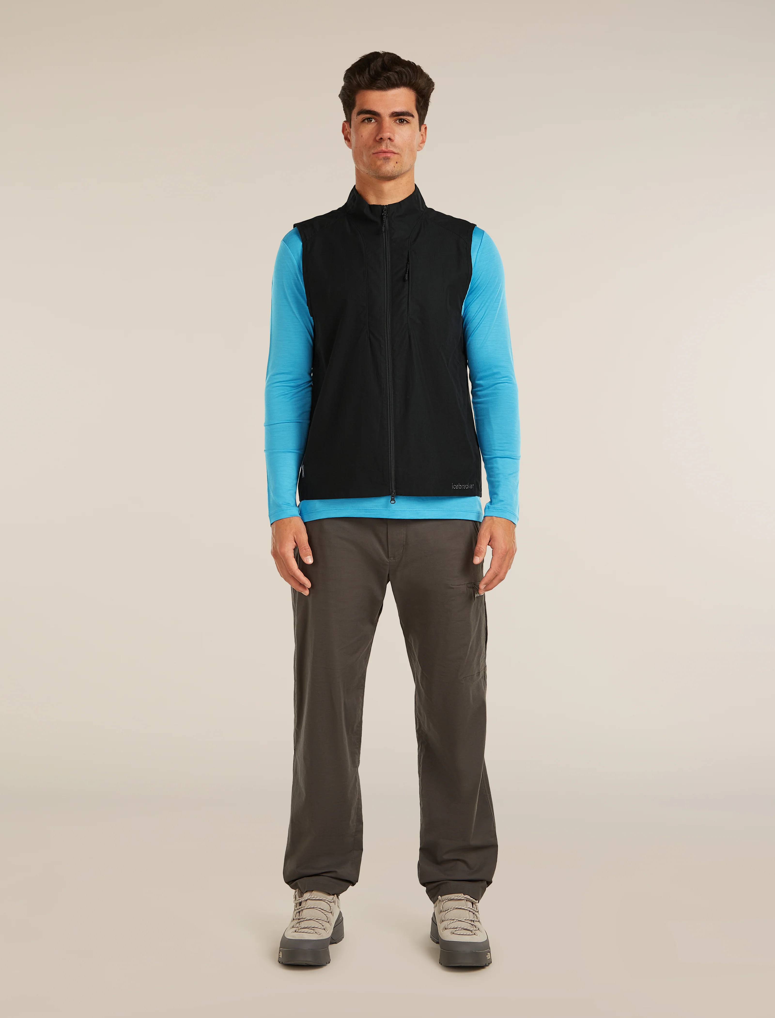 Men's Shell+™ Cotton Elevation Windbreaker Vest - Image 3