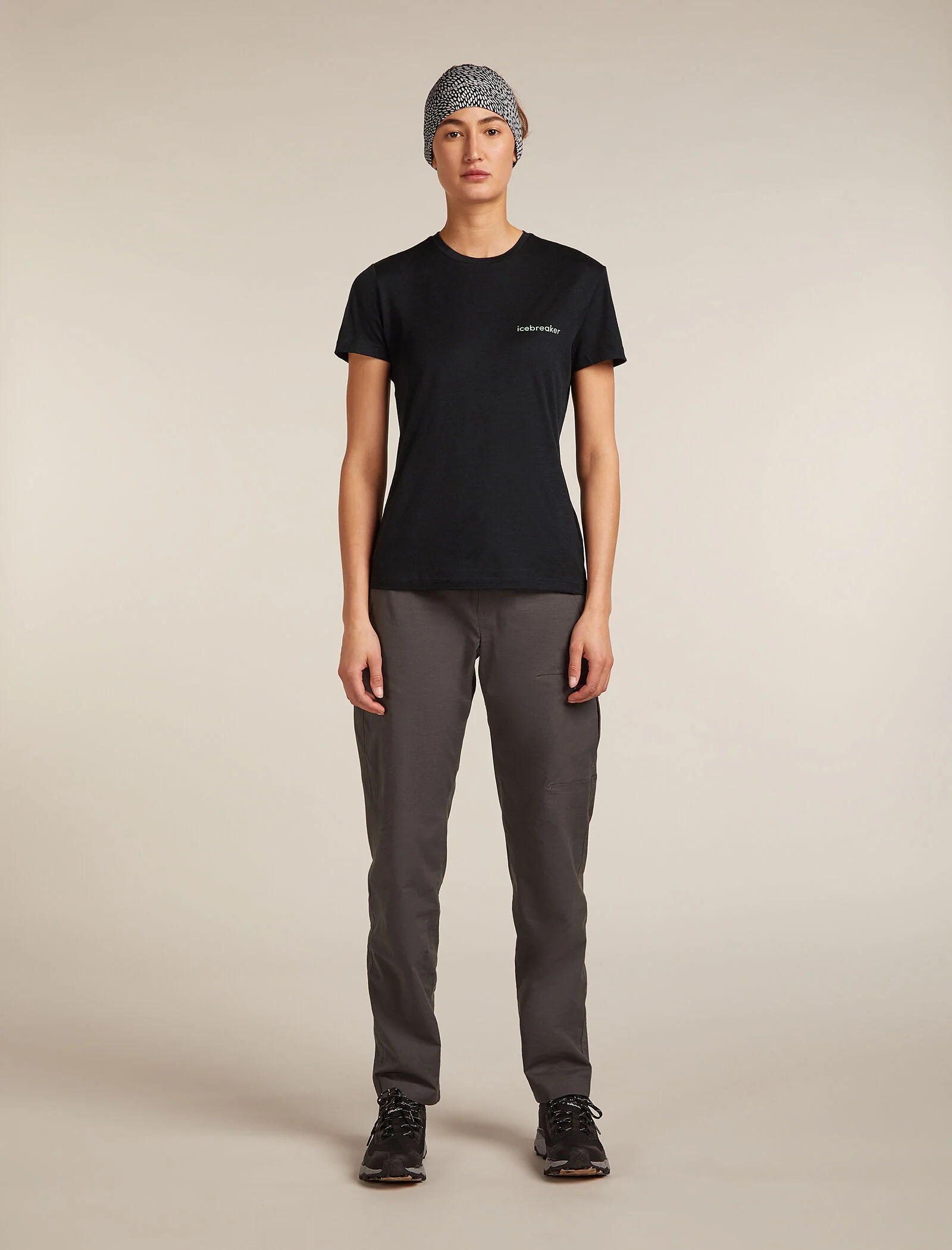 Women's Merino 150 Tech Lite Short Sleeve T-Shirt IB Wordmark - Image 4