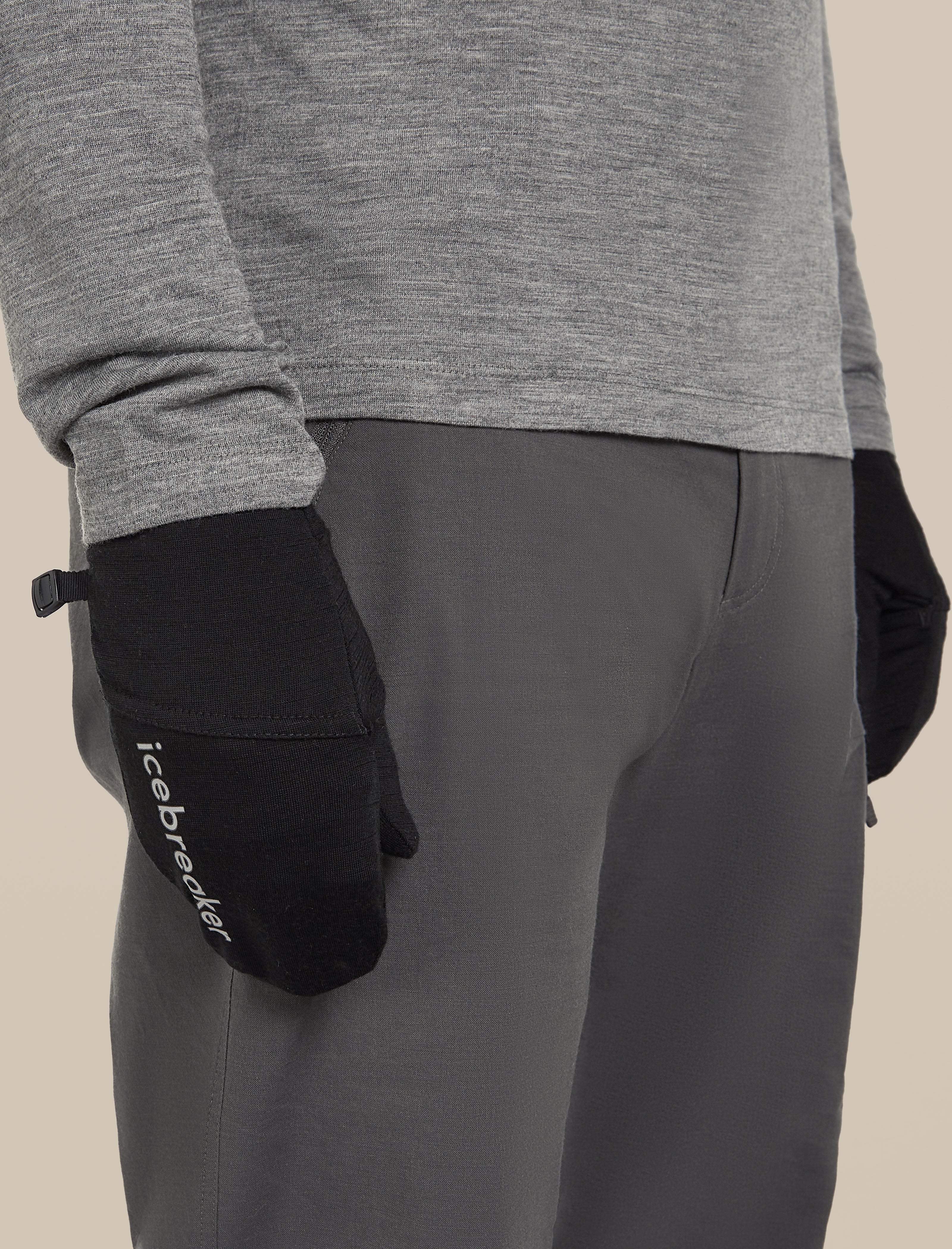 Unisex Merino 200 Convertible Mittens - Image 3
