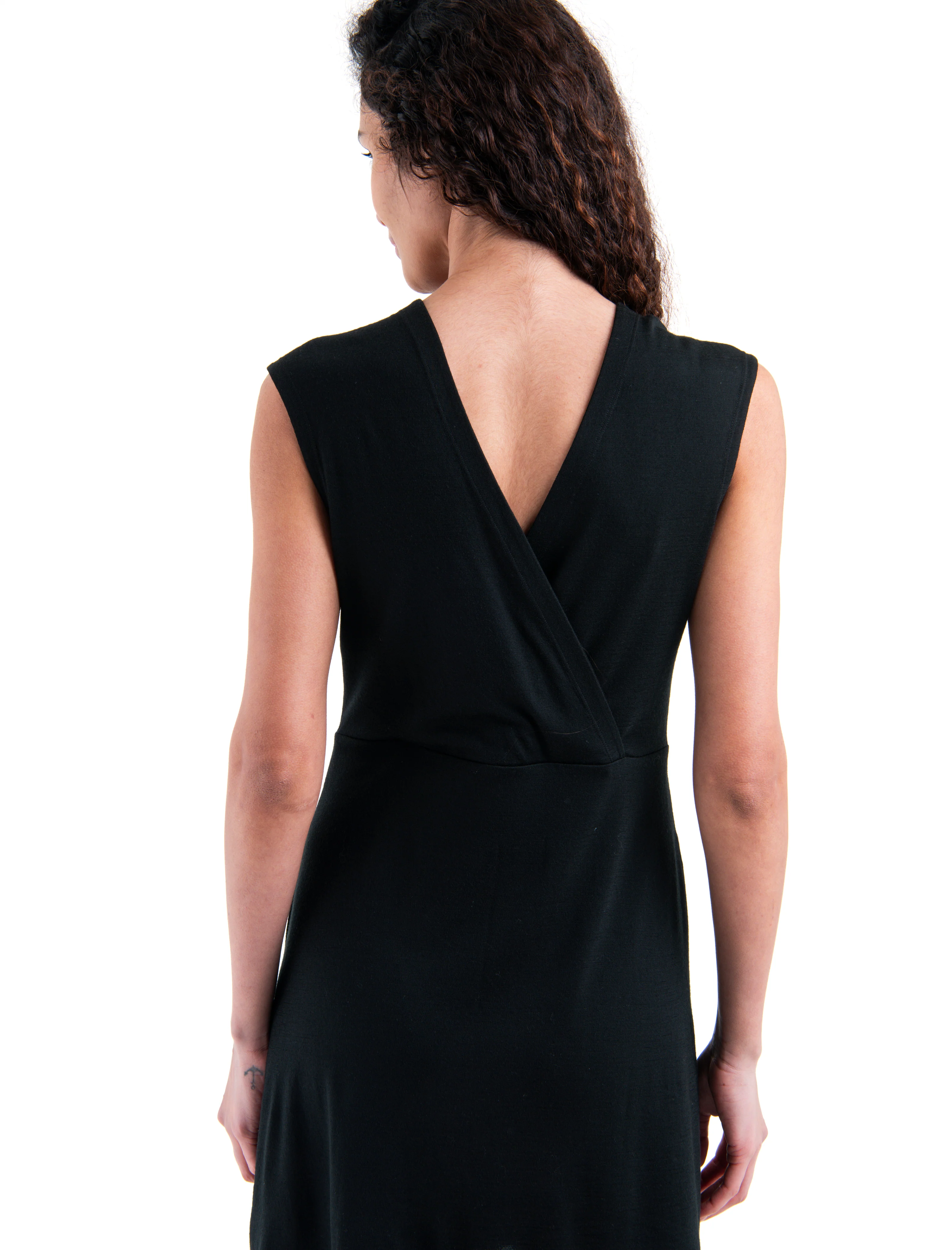 Women's Merino 200 Granary Sleeveless V Neck Dress - Image 9
