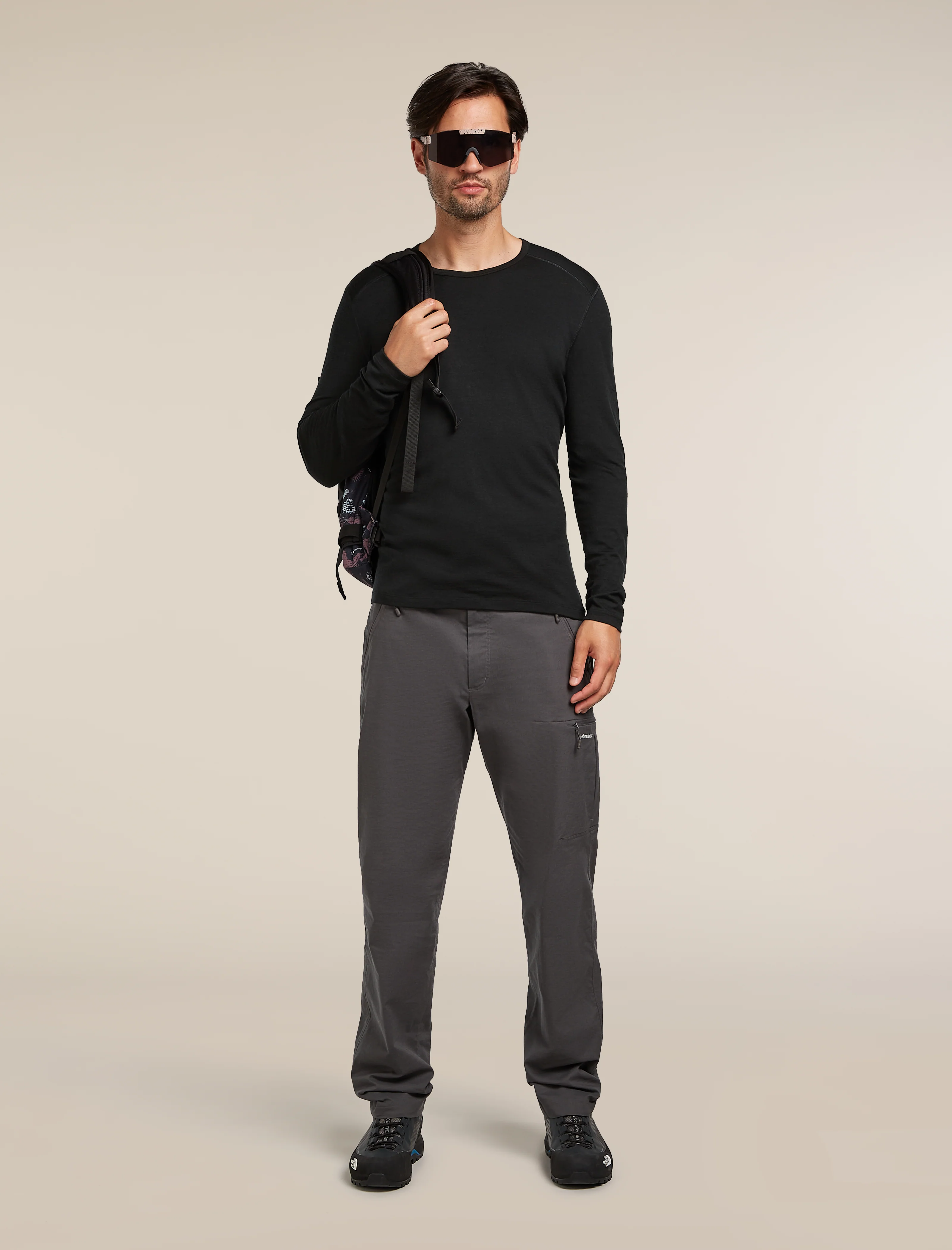 Men's Merino 200 Oasis Long Sleeve Crewe Thermal Top - Image 4