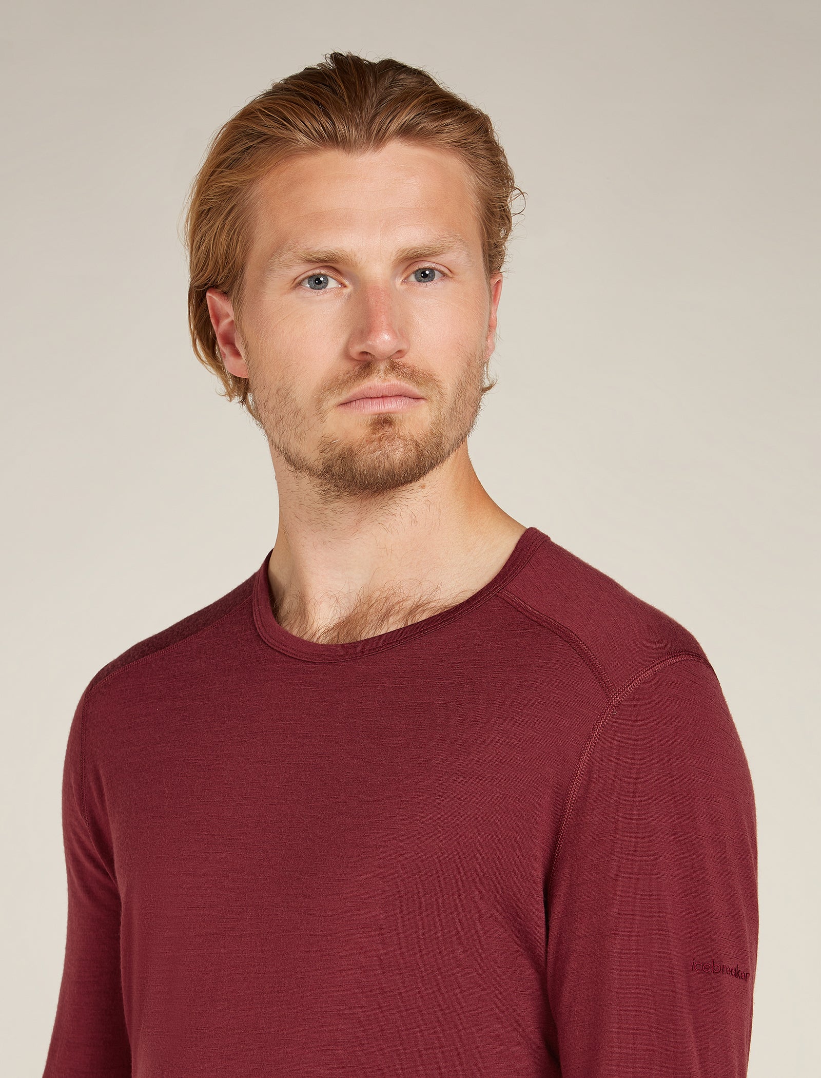 Men's Merino 200 Oasis Long Sleeve Crewe Thermal Top - Image 7