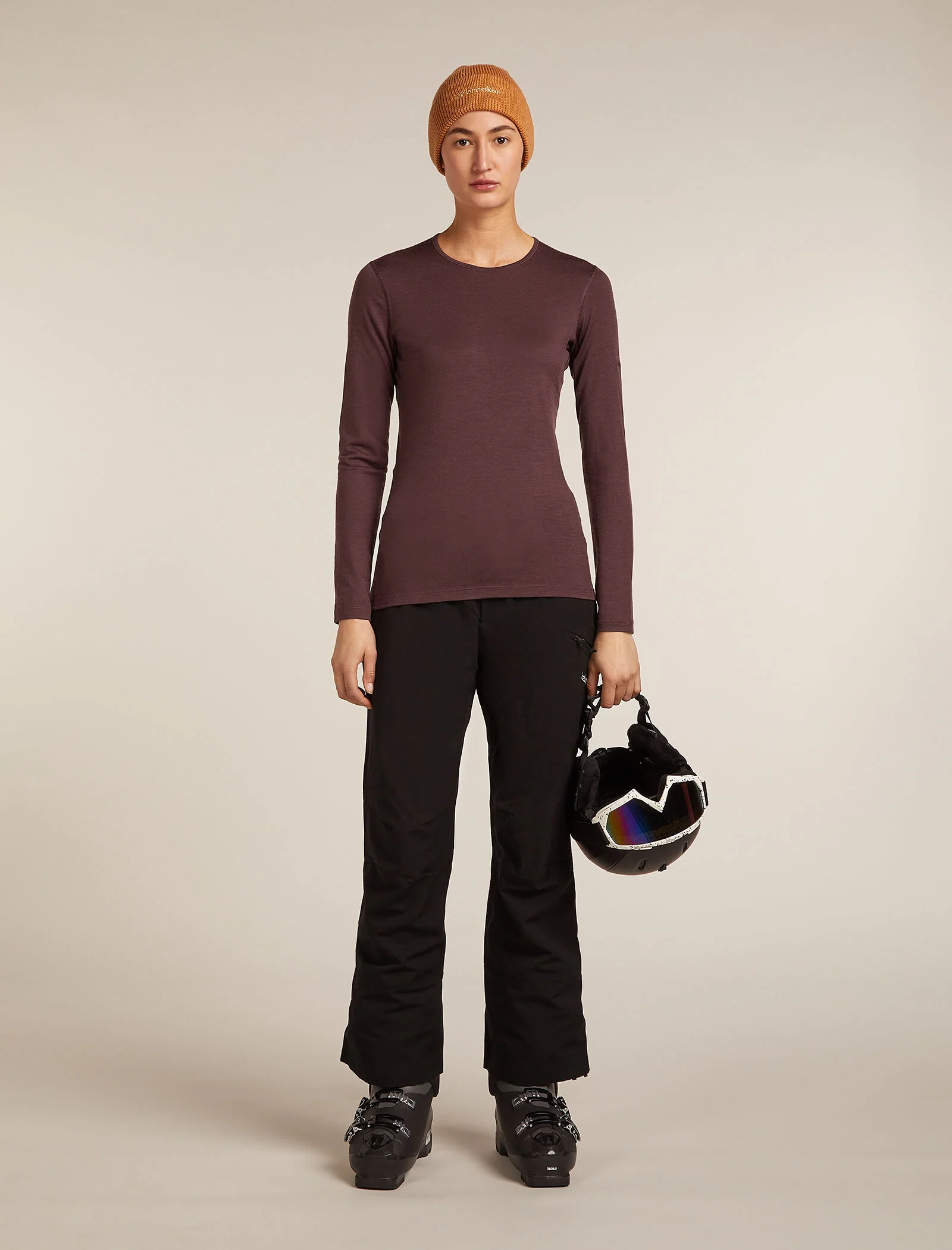 Women's Merino 200 Oasis Long Sleeve Crewe Thermal Top - Image 4