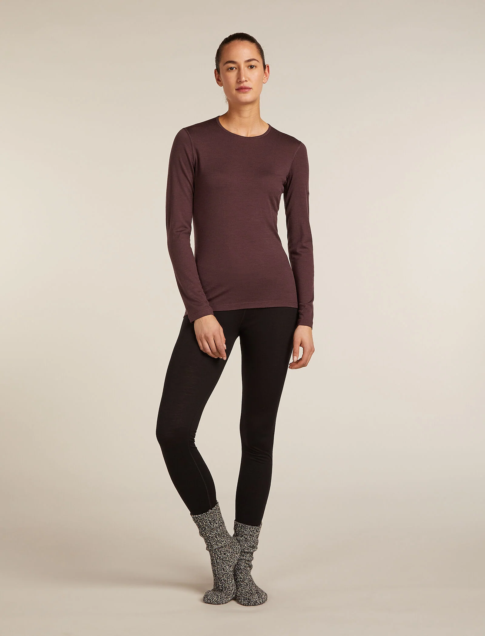 Women's Merino 200 Oasis Long Sleeve Crewe Thermal Top - Image 6