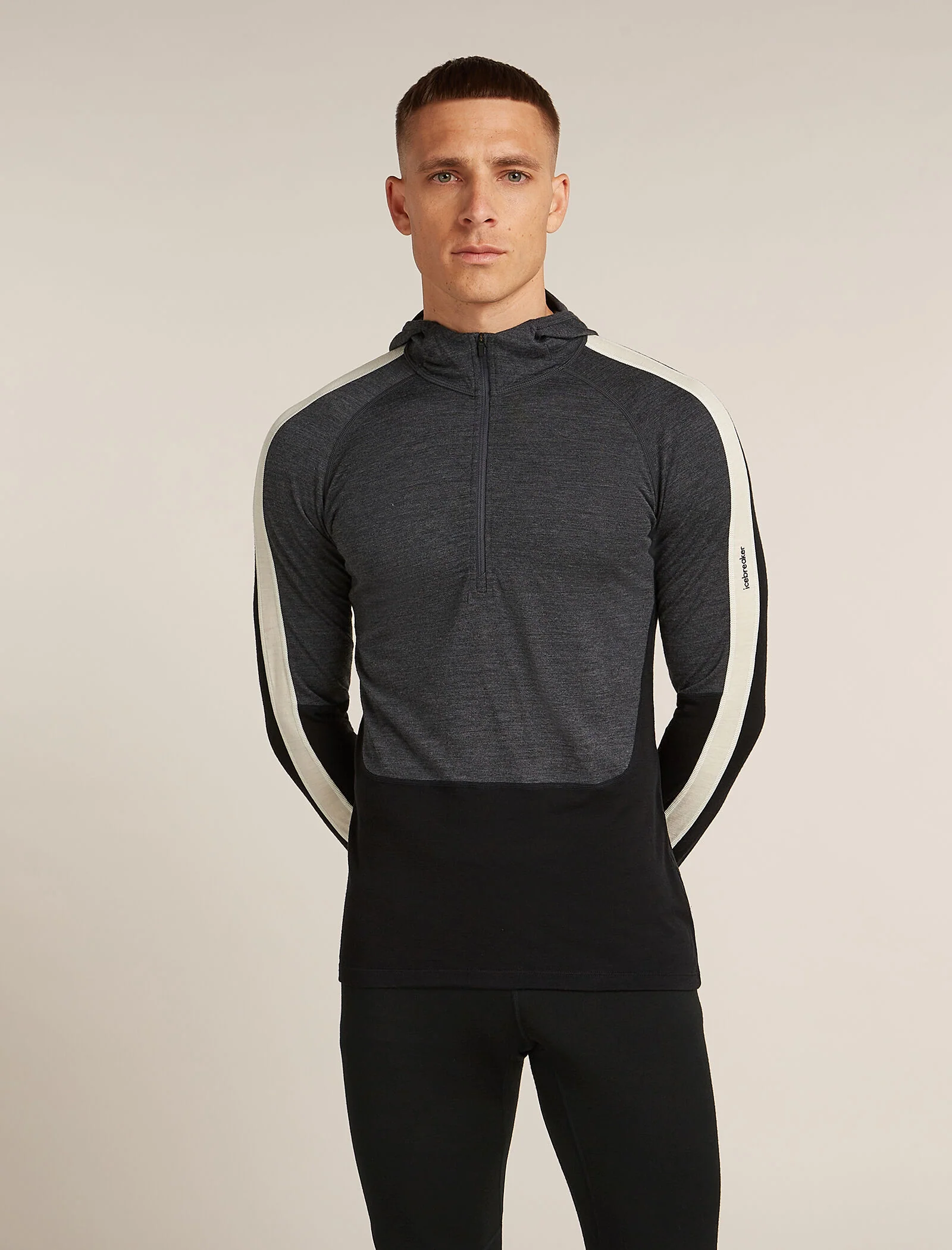 Men's Merino 200 Oasis+ Long Sleeve Half Zip Thermal Hoodie