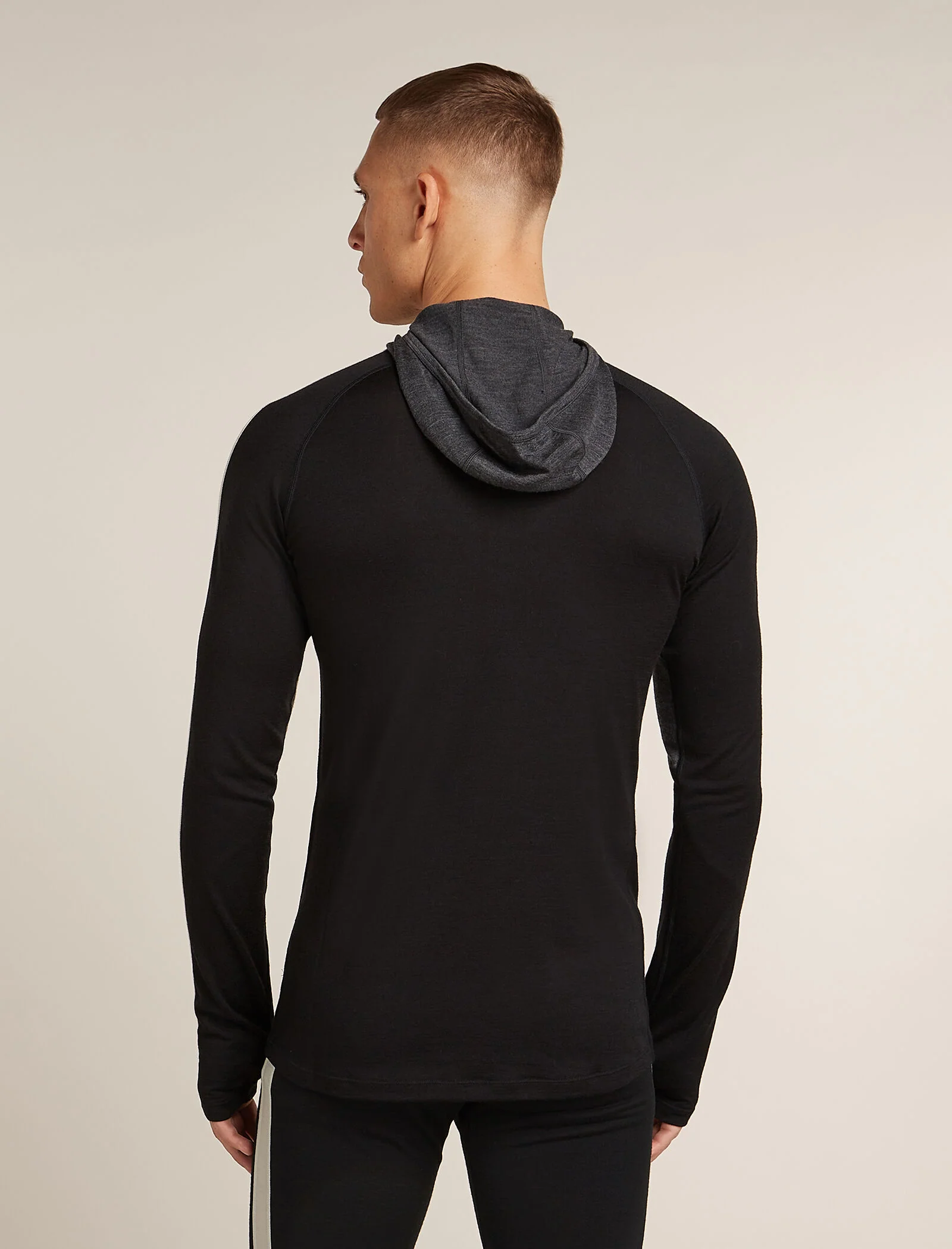 Men's Merino 200 Oasis+ Long Sleeve Half Zip Thermal Hoodie - Image 2