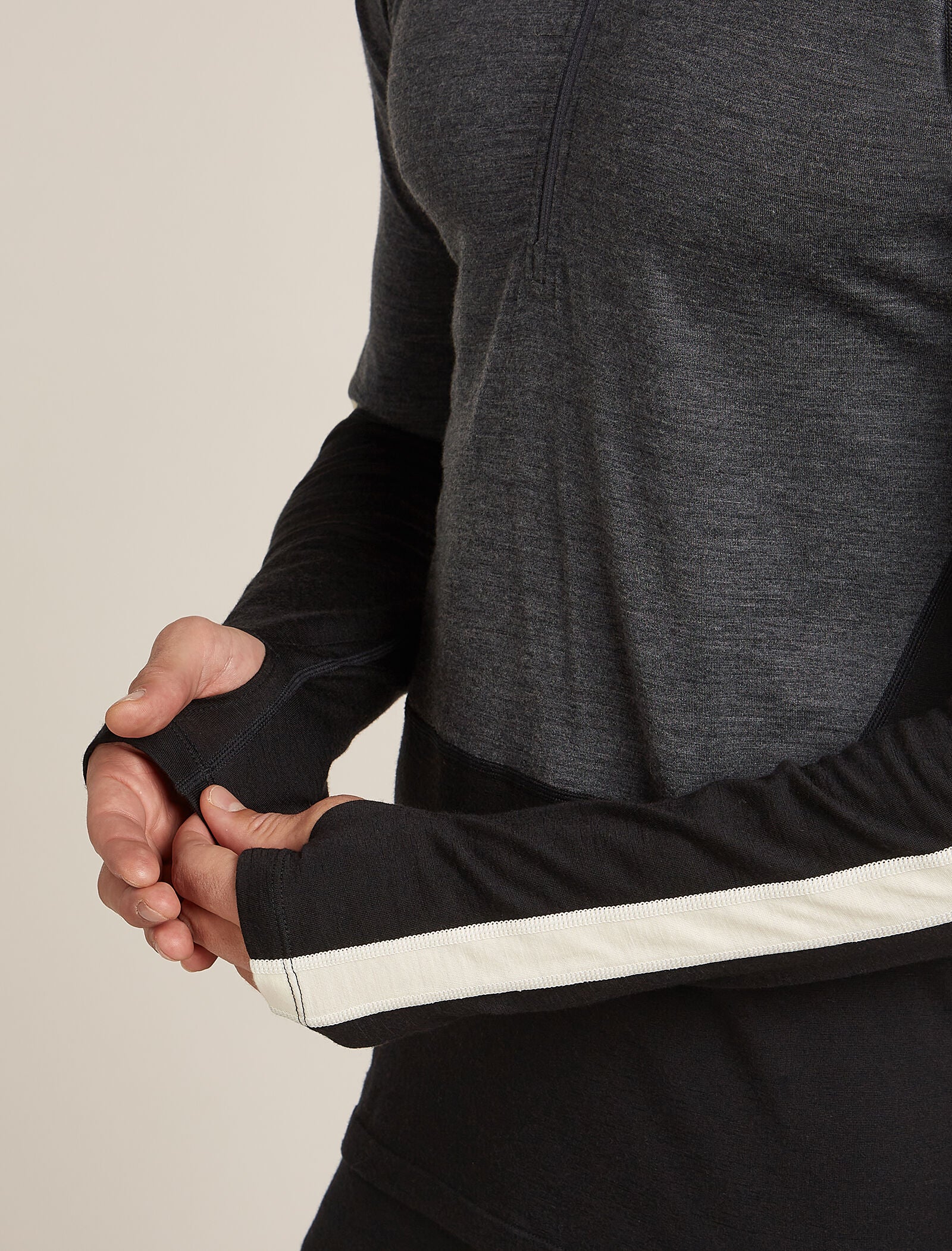 Men's Merino 200 Oasis+ Long Sleeve Half Zip Thermal Hoodie - Image 5