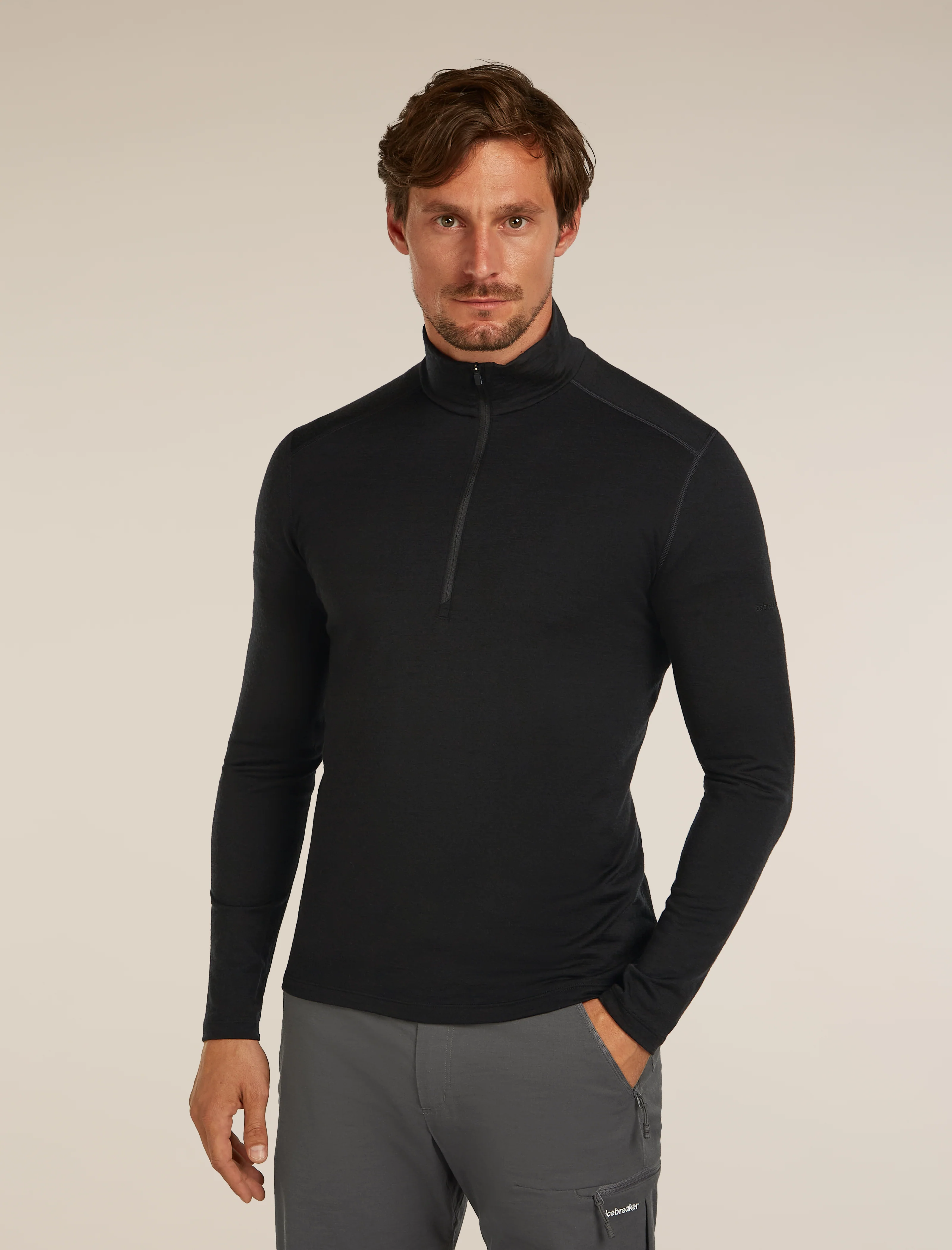 Men's Merino 200 Oasis Long Sleeve Half Zip Thermal Top