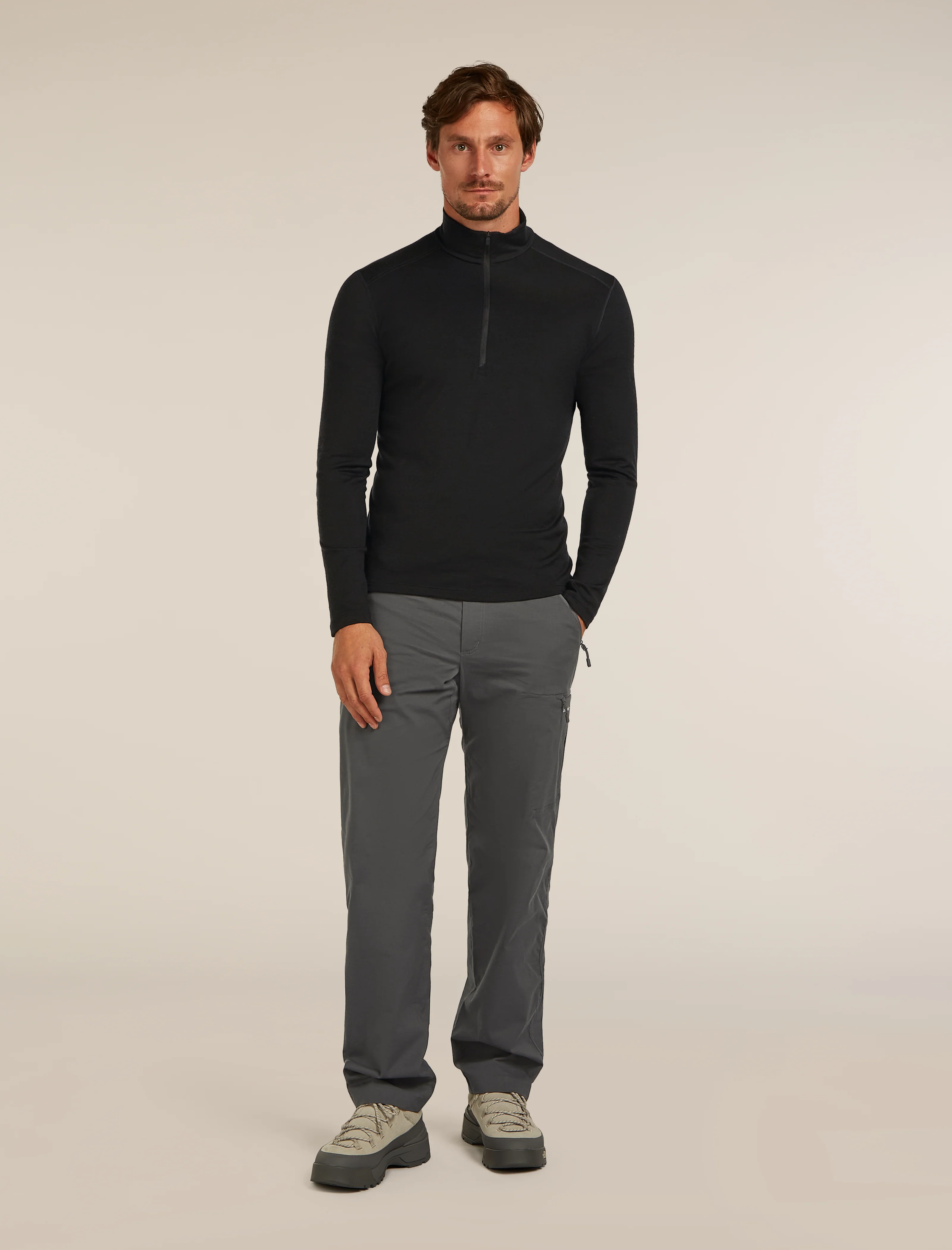 Men's Merino 200 Oasis Long Sleeve Half Zip Thermal Top - Image 3