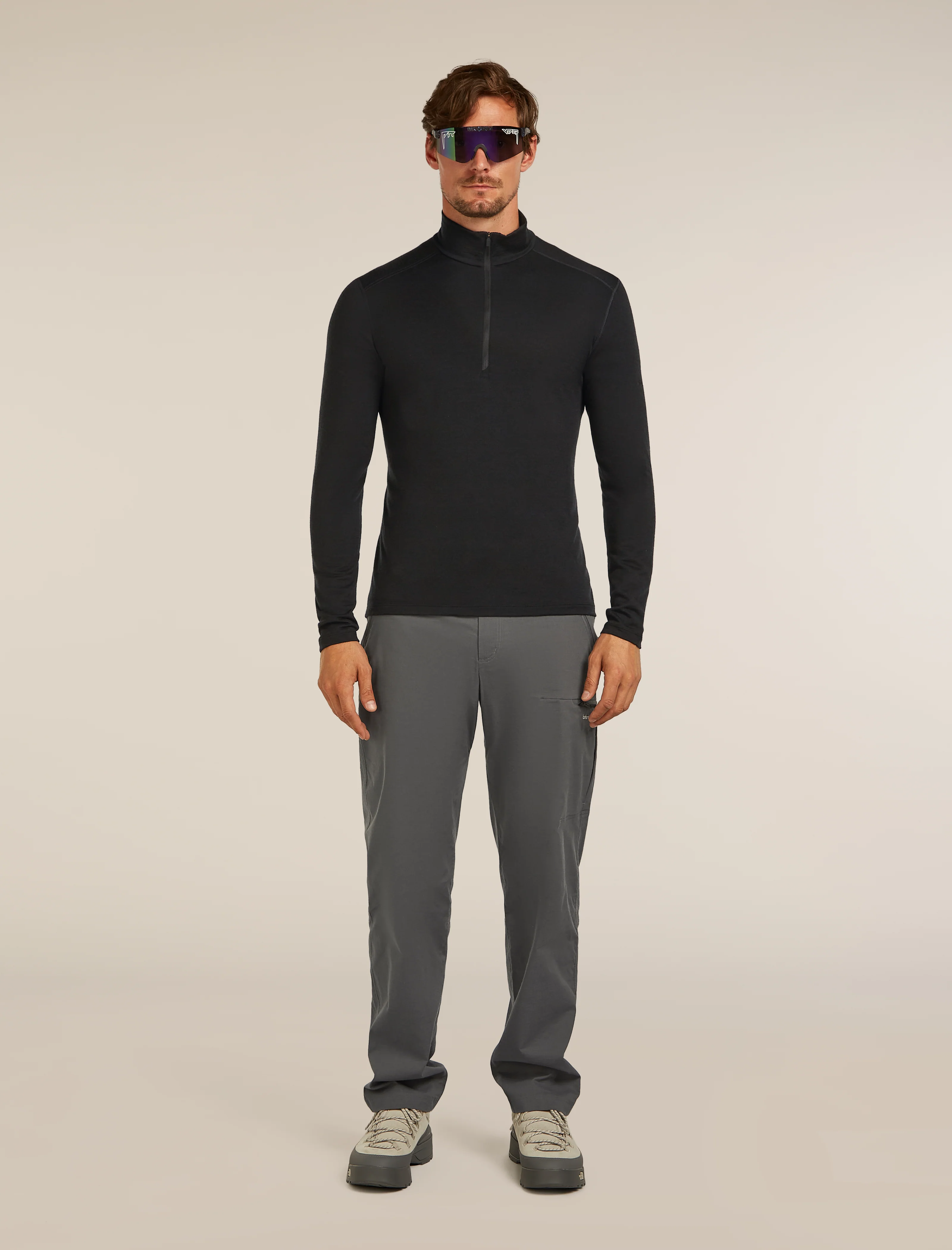 Men's Merino 200 Oasis Long Sleeve Half Zip Thermal Top - Image 4