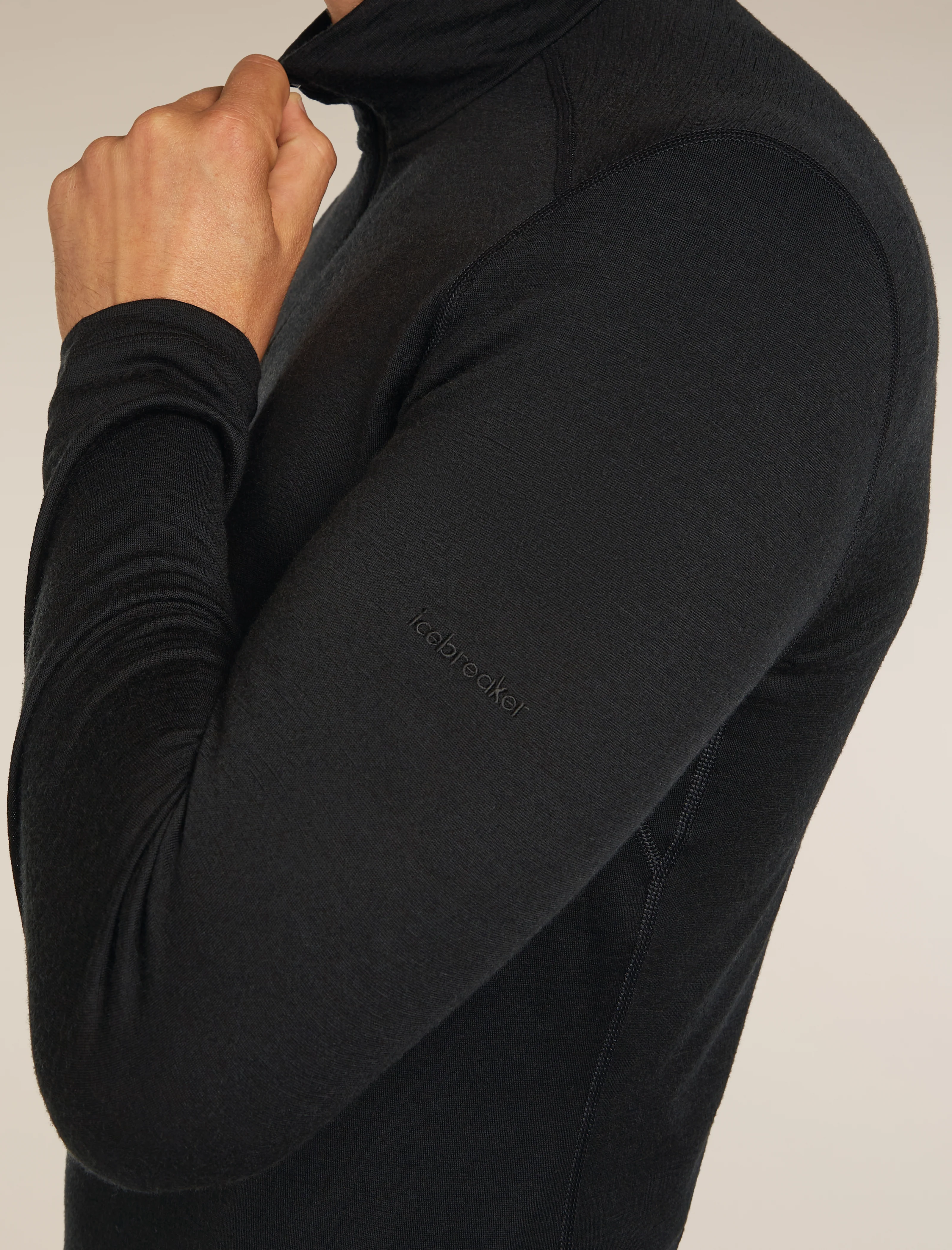 Men's Merino 200 Oasis Long Sleeve Half Zip Thermal Top - Image 6