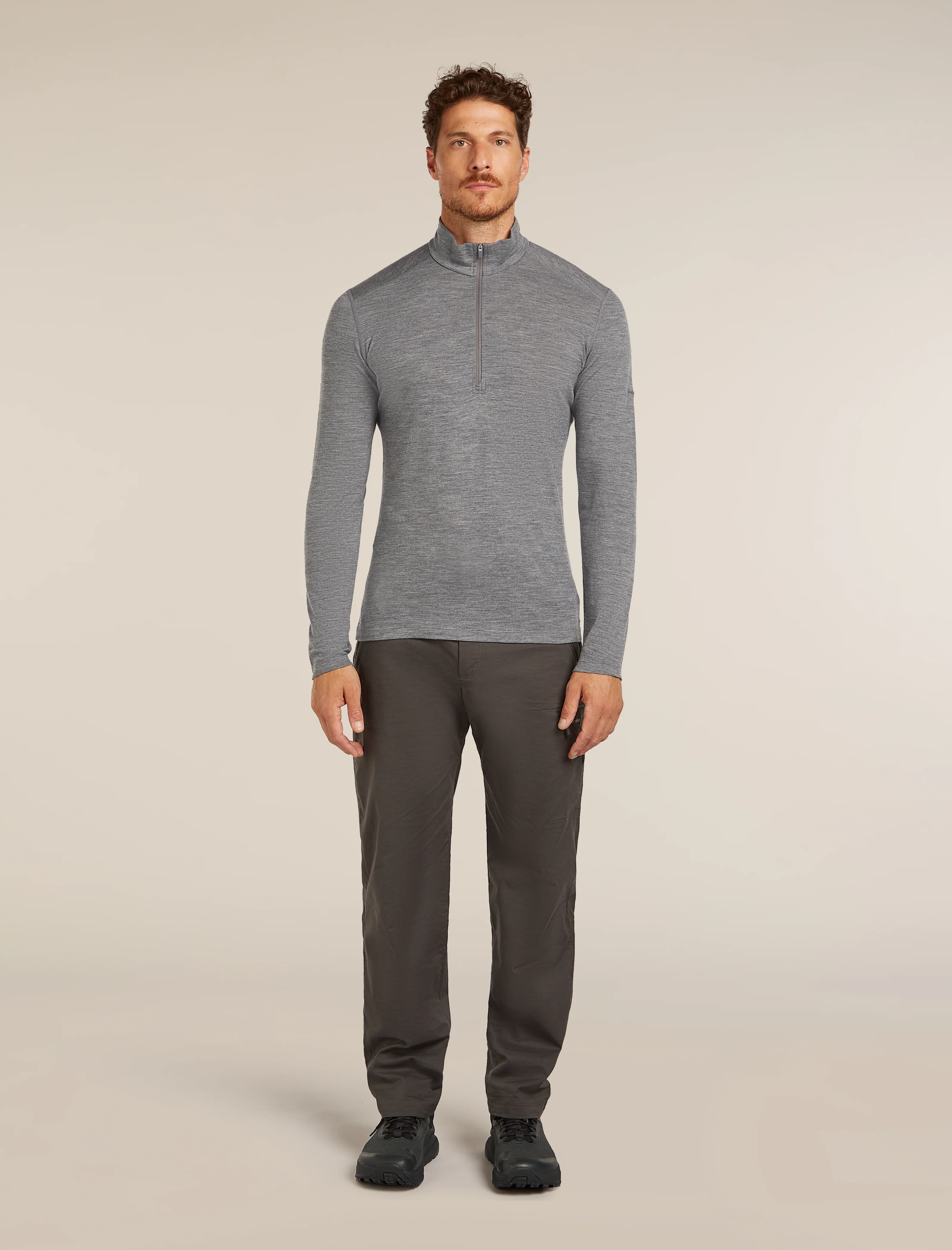 Men's Merino 200 Oasis Long Sleeve Half Zip Thermal Top - Image 3