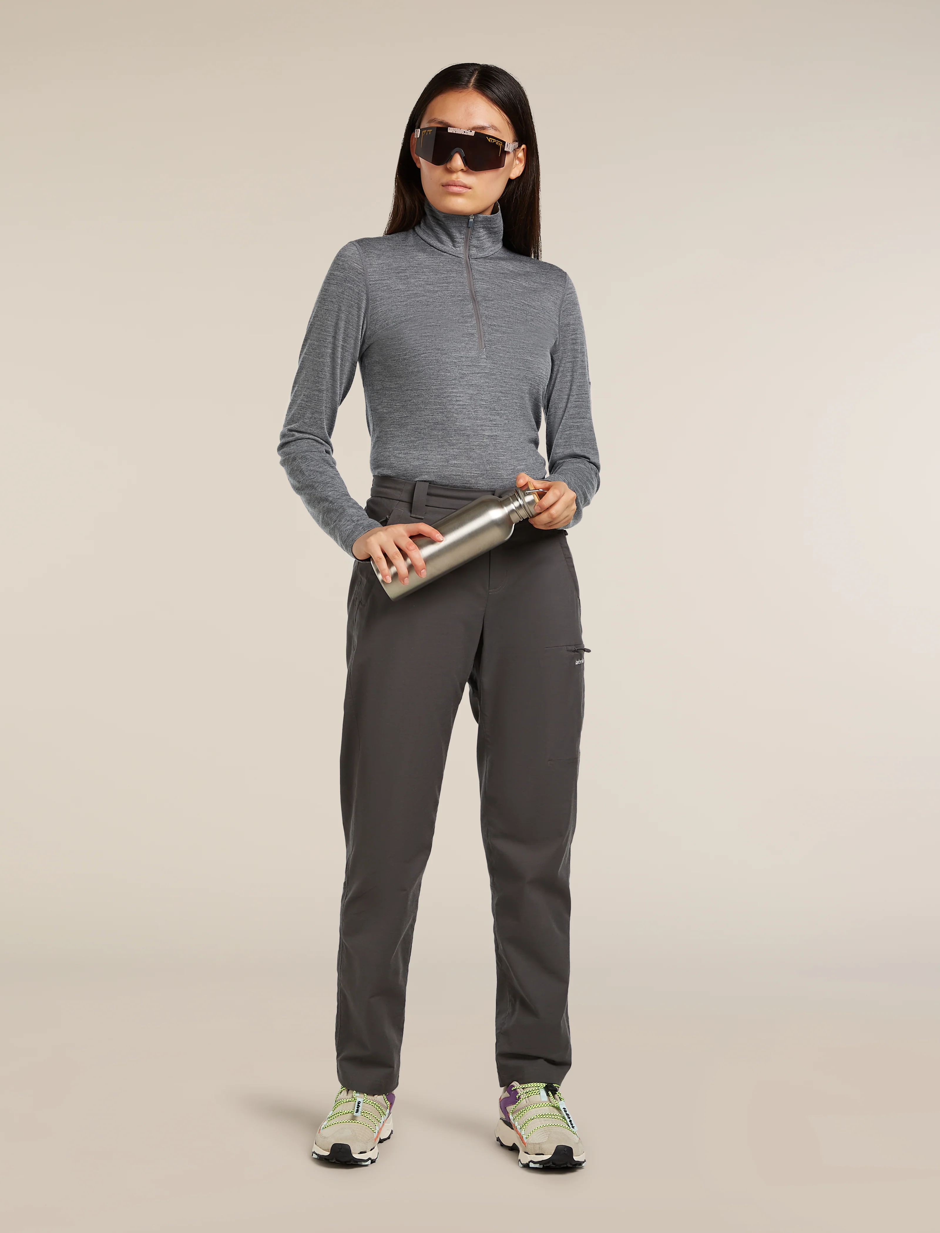Women's Merino 200 Oasis Long Sleeve Half Zip Thermal Top - Image 4