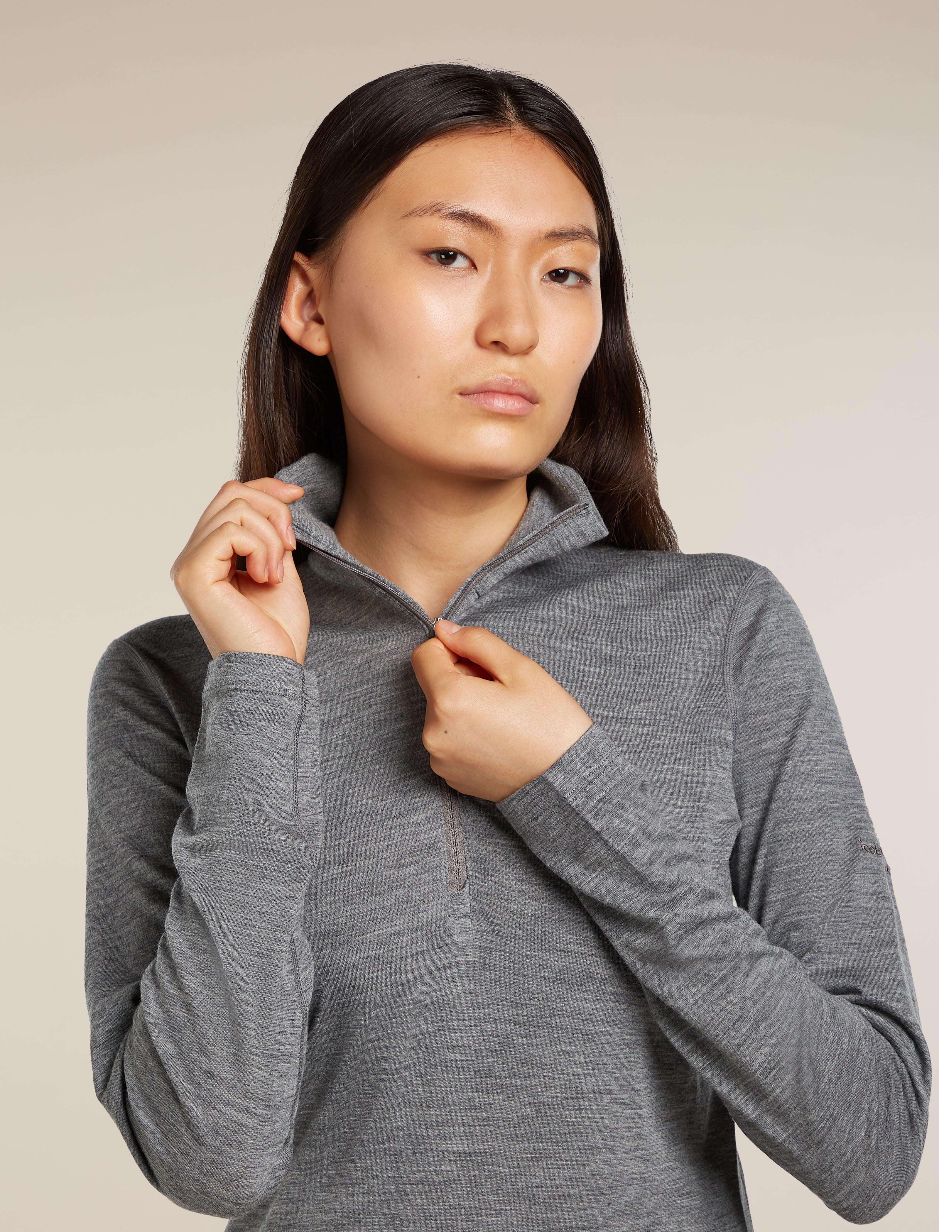 Women's Merino 200 Oasis Long Sleeve Half Zip Thermal Top - Image 5