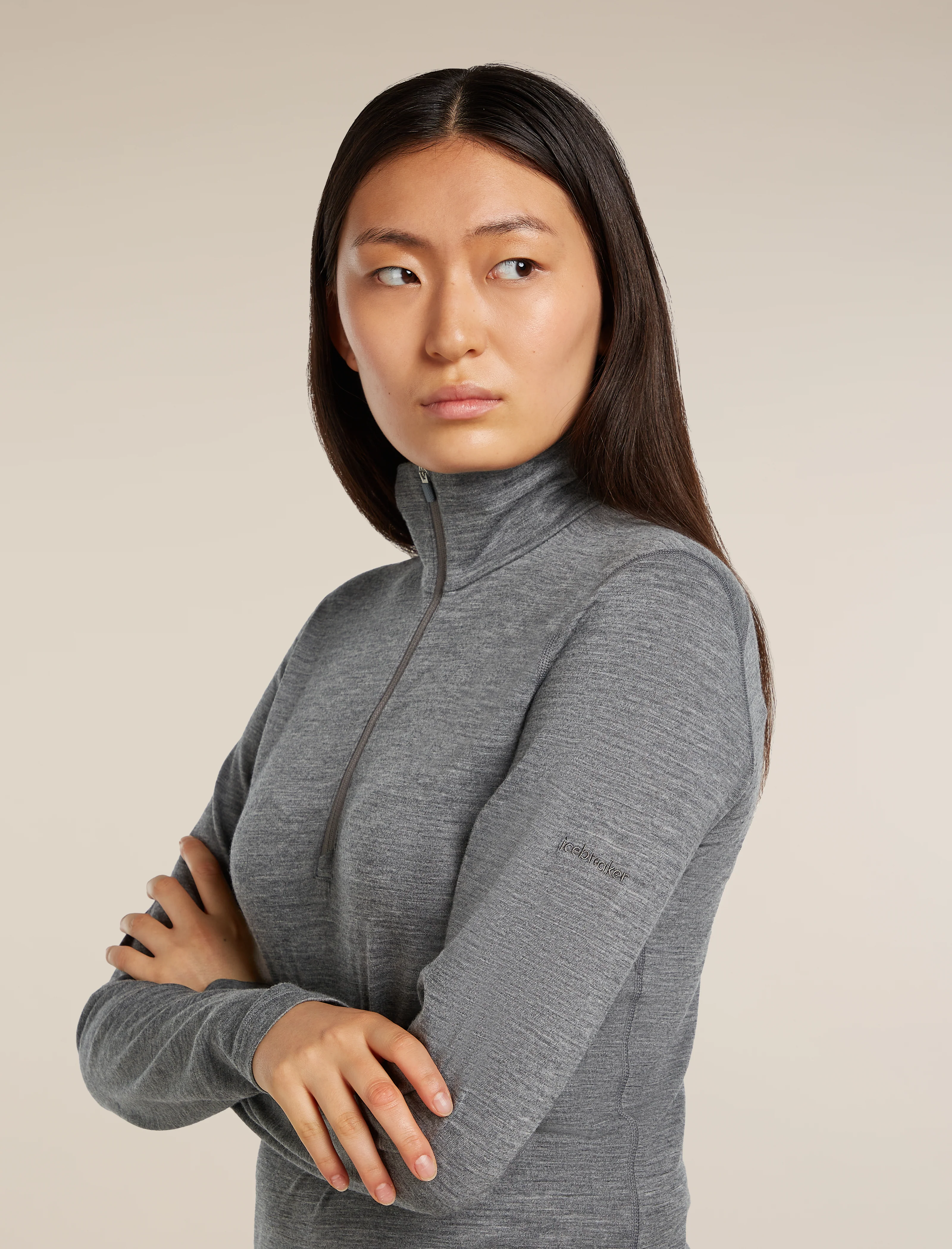 Women's Merino 200 Oasis Long Sleeve Half Zip Thermal Top - Image 6
