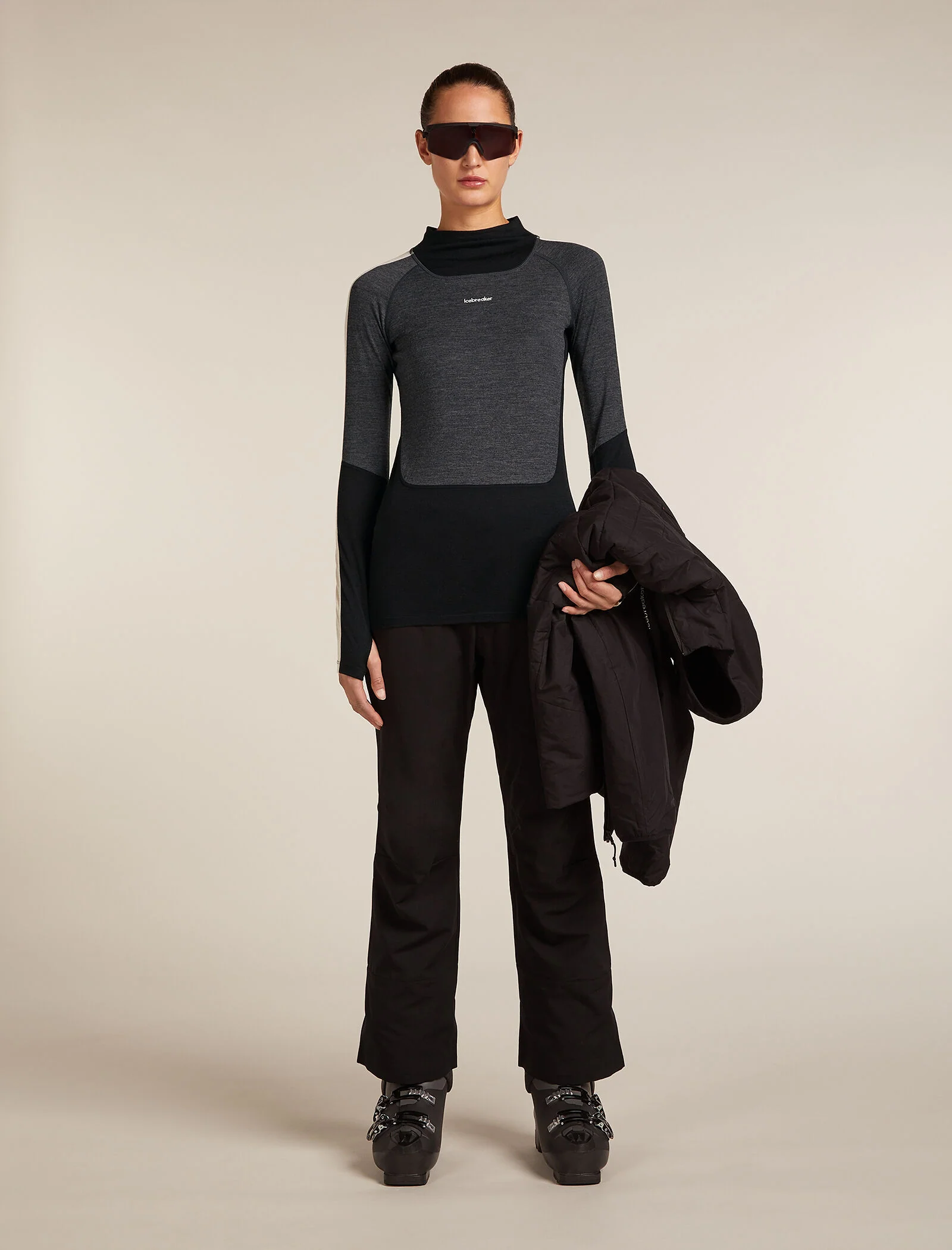 Women's Merino 200 Oasis+ Long Sleeve High Neck Thermal Top - Image 4