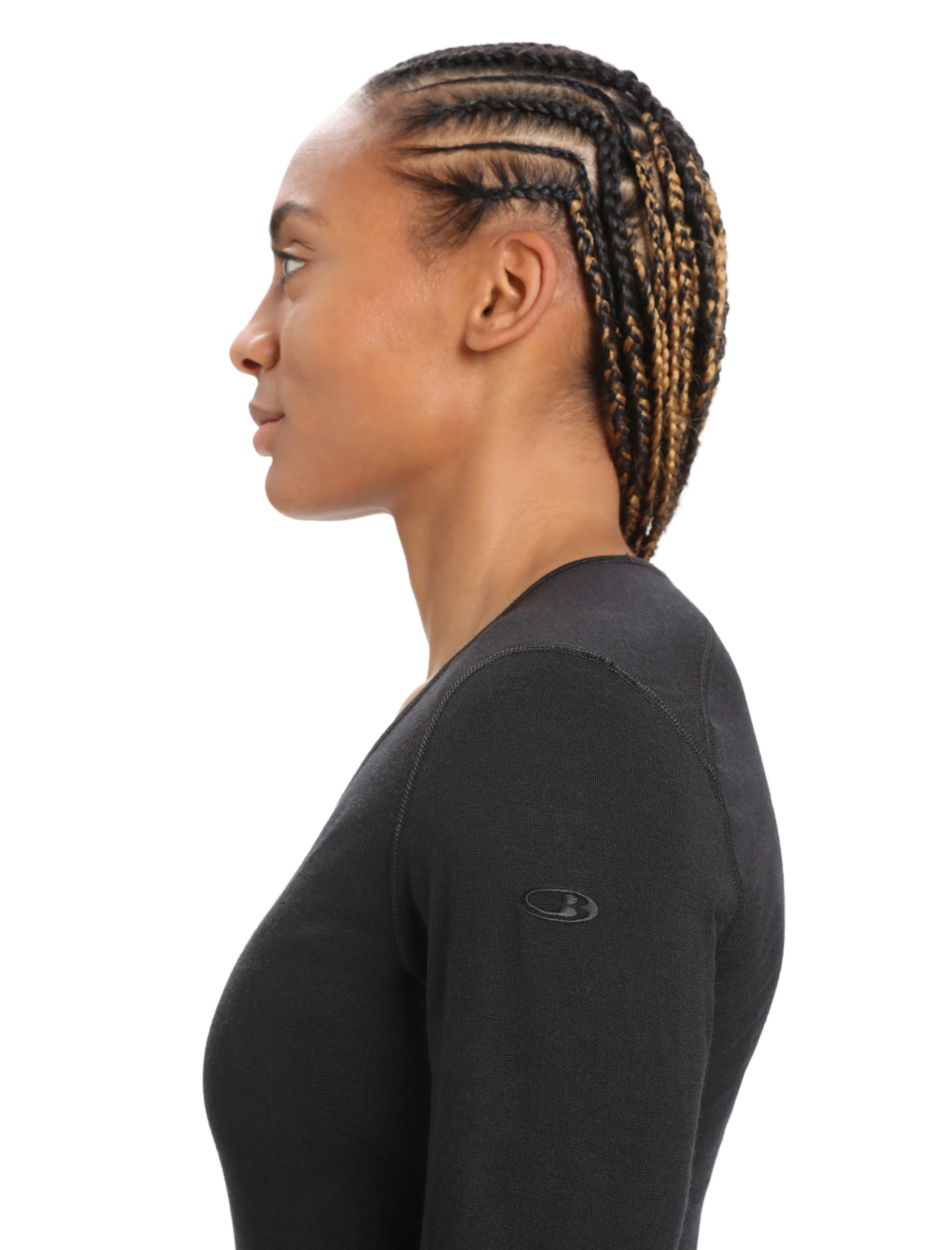 Women's Merino 200 Oasis Long Sleeve V Neck Thermal Top - Image 5