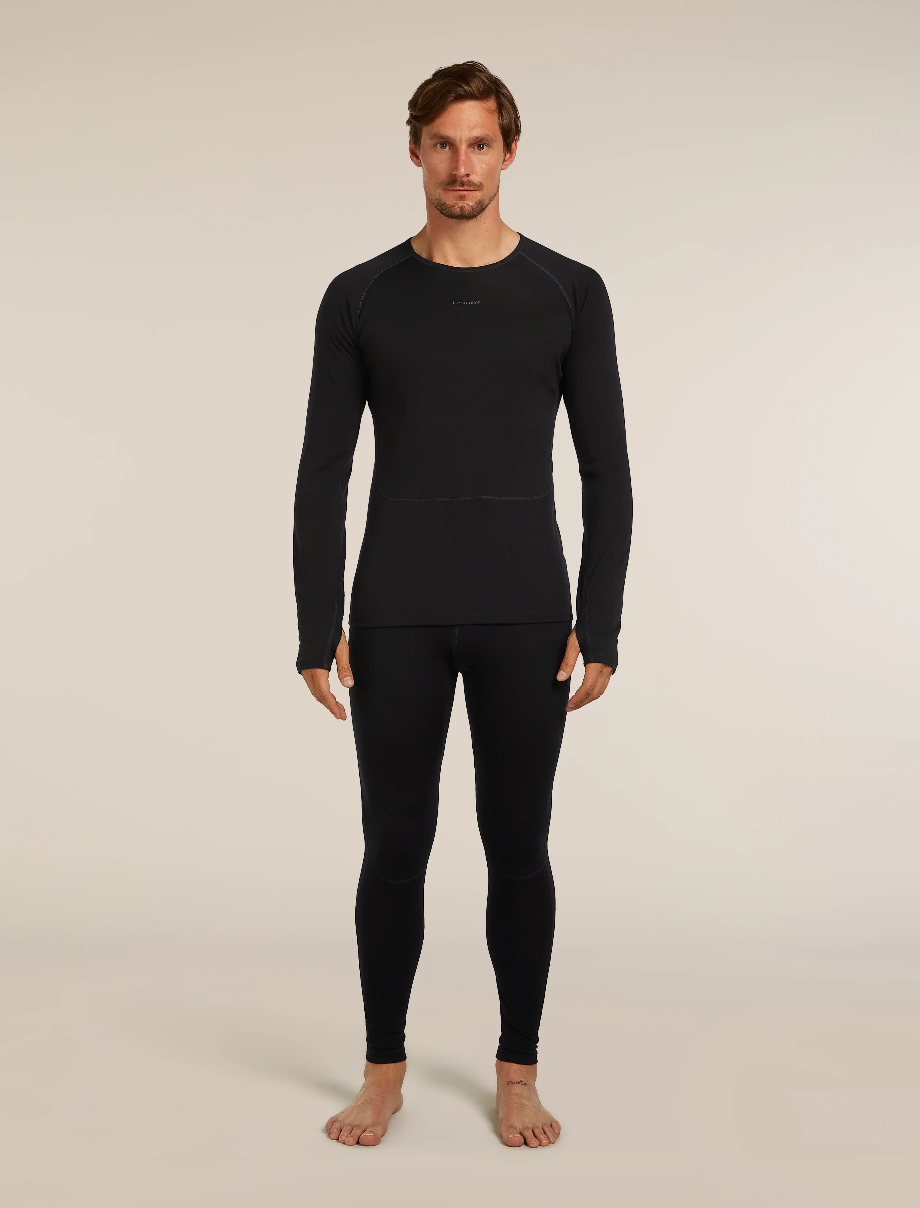 Men's Merino 200 ZoneKnit™ Long Sleeve Crewe Thermal Top - Image 3