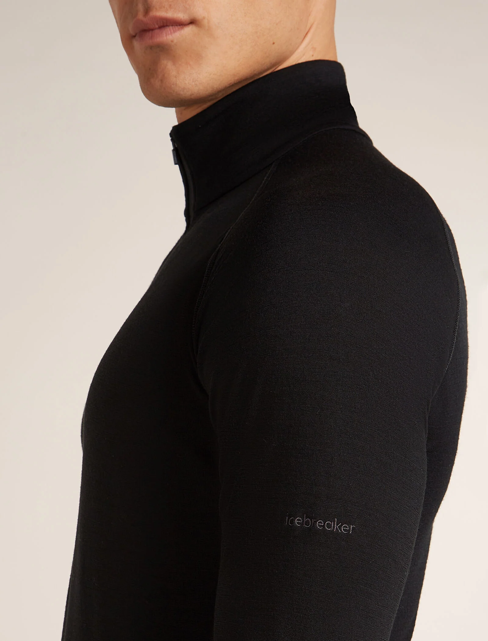 Men's Merino 200 ZoneKnit™ Long Sleeve Half Zip Thermal Top - Image 9