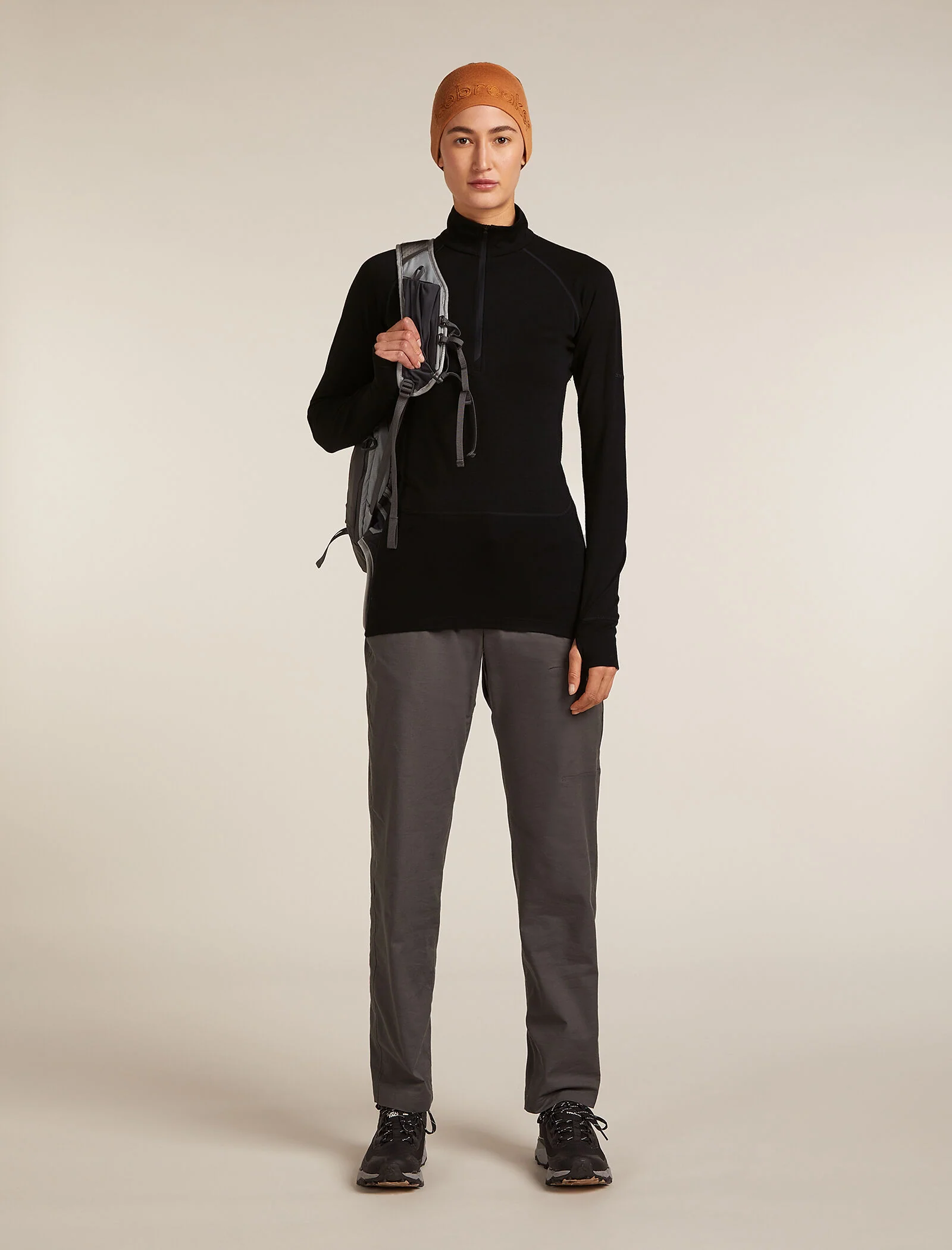 Women's Merino 200 ZoneKnit™ Long Sleeve Half Zip Thermal Top - Image 4