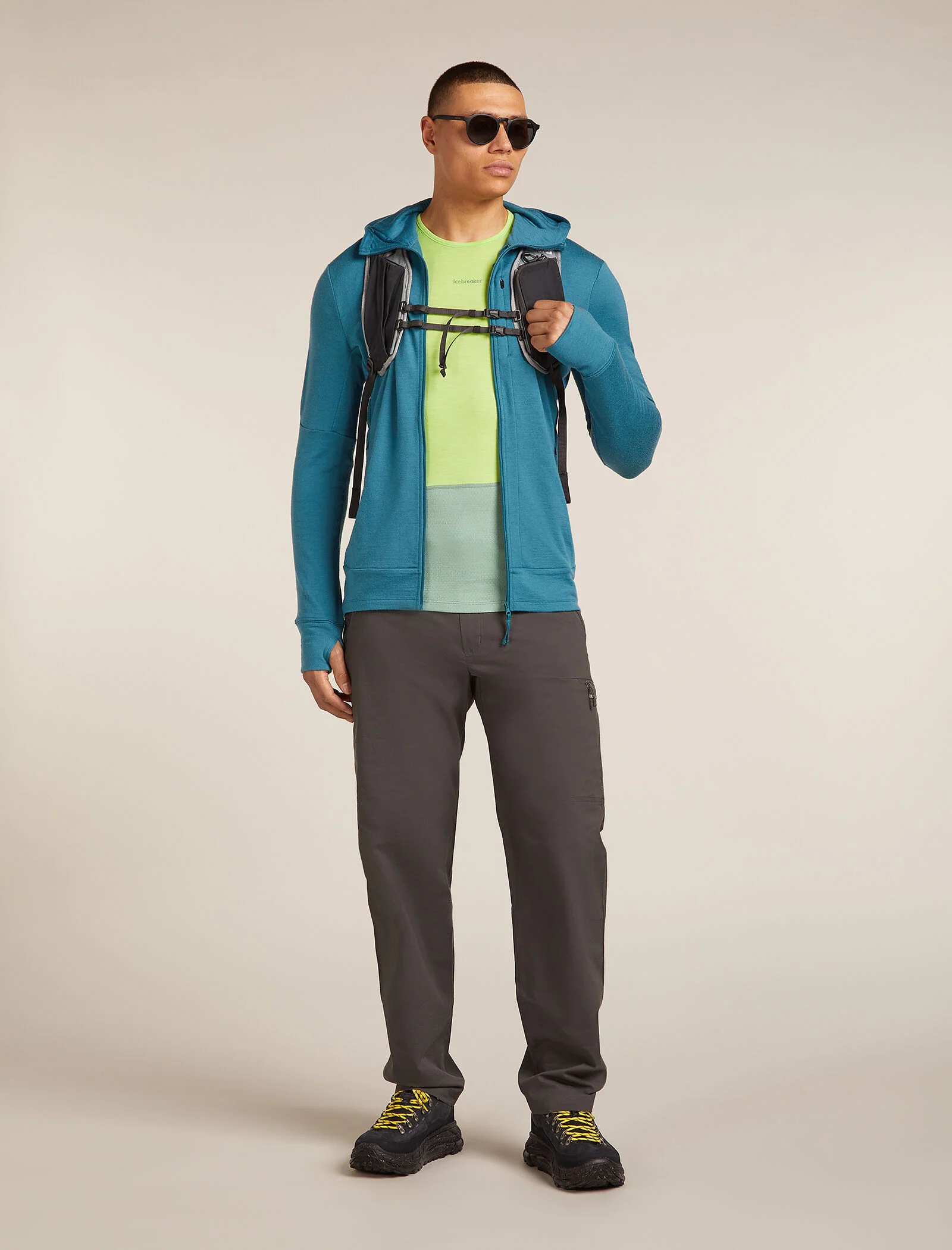 Men's Merino 200 ZoneKnit™ Long Sleeve Crewe Thermal Top - Image 4