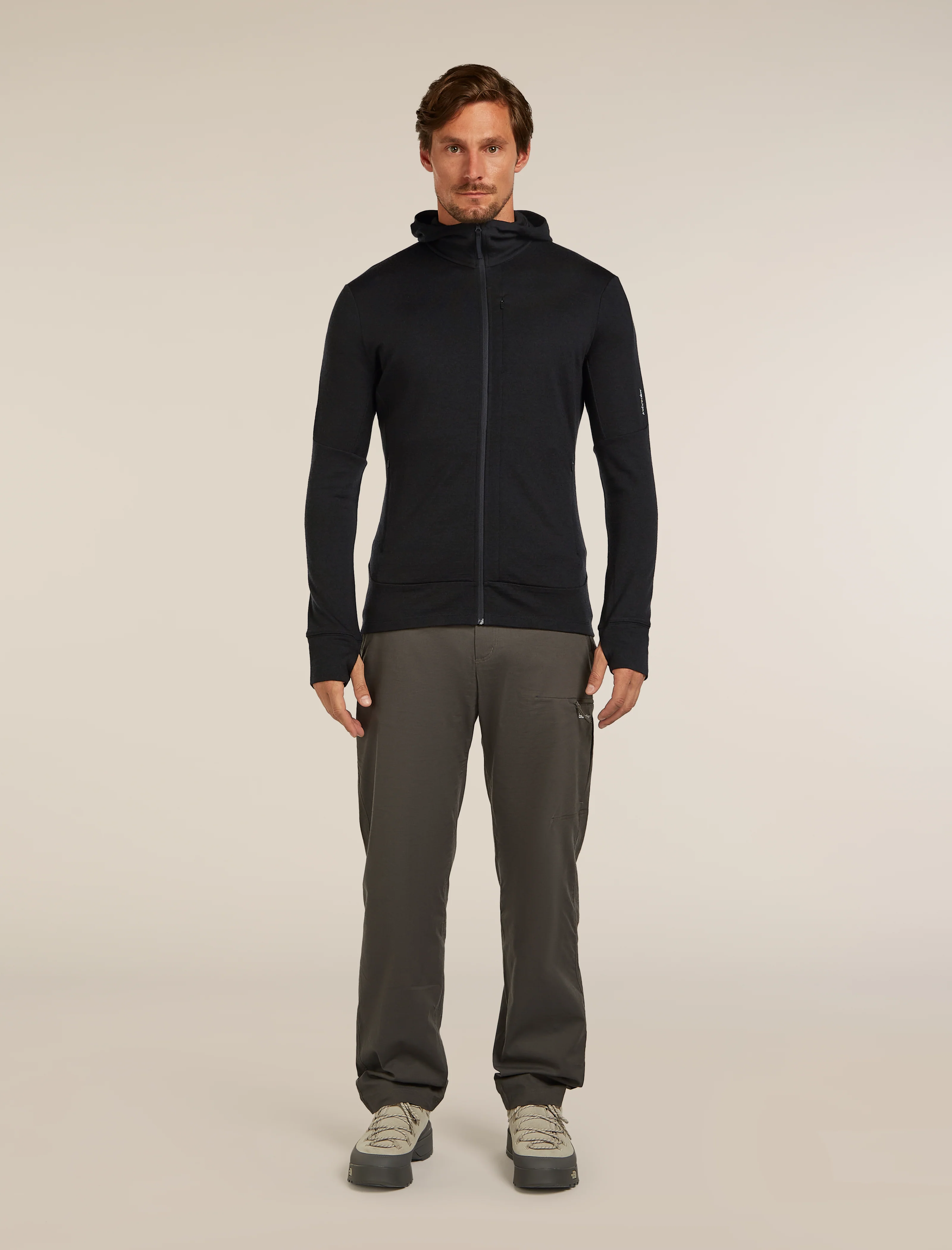 Men's Merino 260 Quantum Long Sleeve Zip Hoodie - Image 3