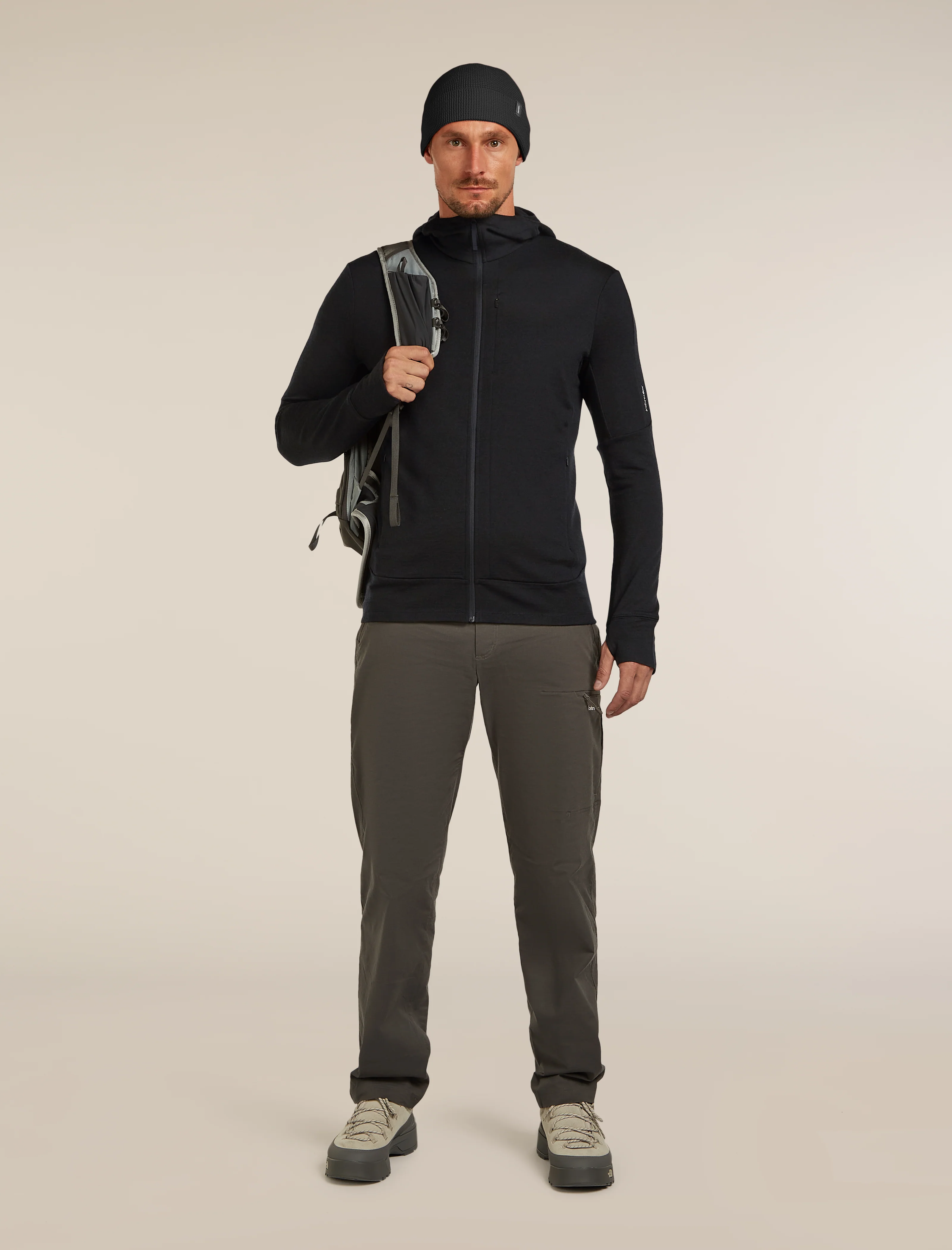 Men's Merino 260 Quantum Long Sleeve Zip Hoodie - Image 4