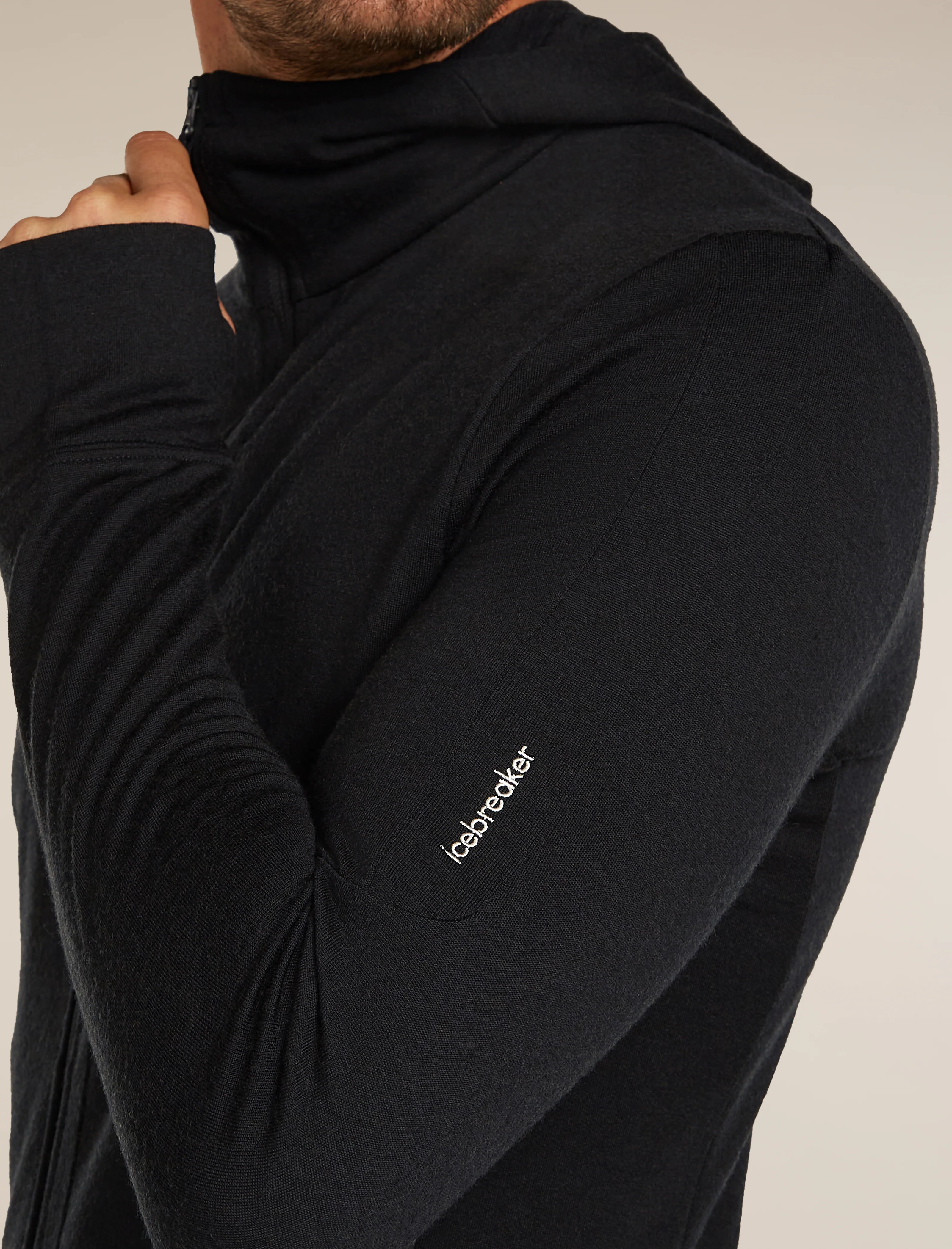 Men's Merino 260 Quantum Long Sleeve Zip Hoodie - Image 5